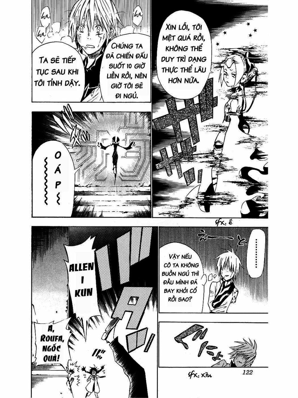 Truyện Tranh Quái Vật Sinh Ra Từ Linh Hồn Chết Chóc - D. Gray-Man trang 8