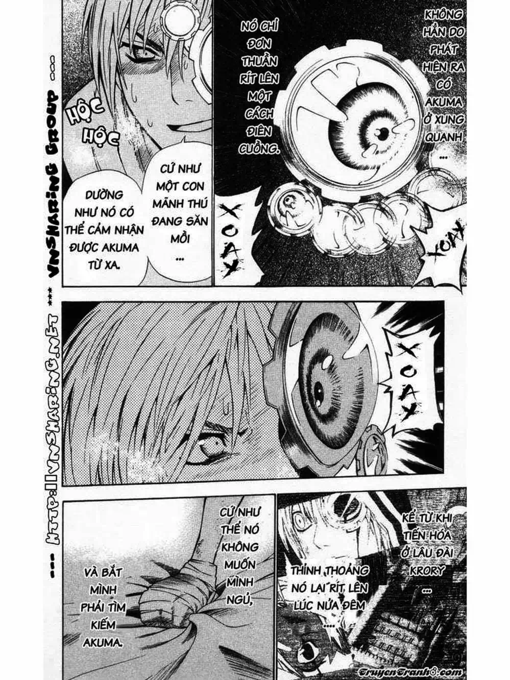 Truyện Tranh Quái Vật Sinh Ra Từ Linh Hồn Chết Chóc - D. Gray-Man trang 8