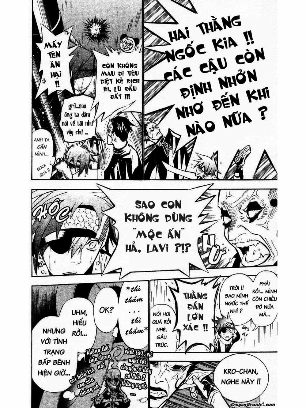 Truyện Tranh Quái Vật Sinh Ra Từ Linh Hồn Chết Chóc - D. Gray-Man trang 8