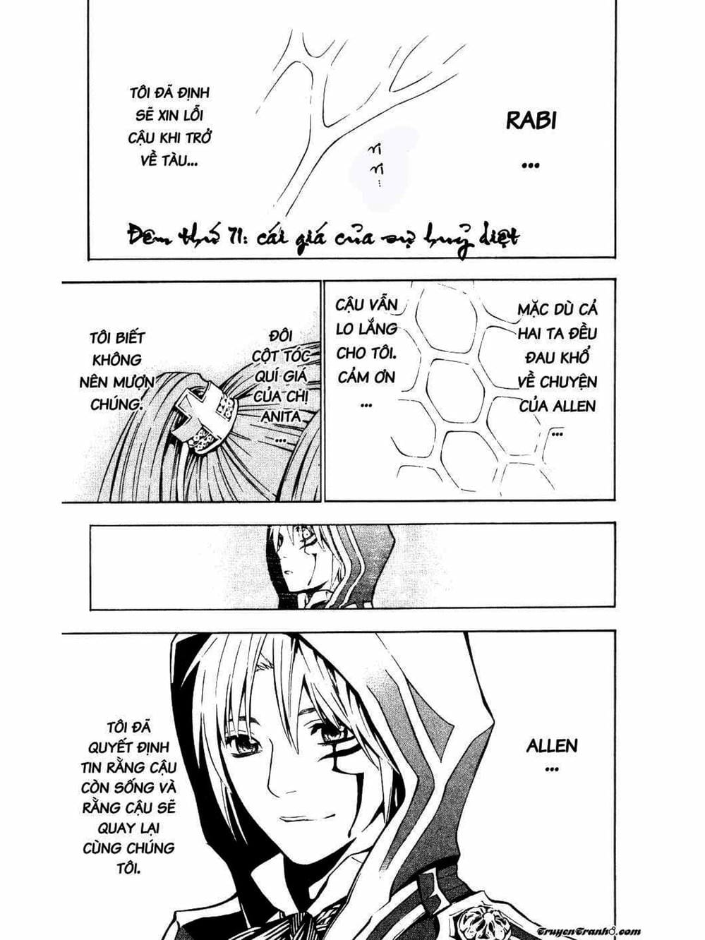 Truyện Tranh Quái Vật Sinh Ra Từ Linh Hồn Chết Chóc - D. Gray-Man trang 8