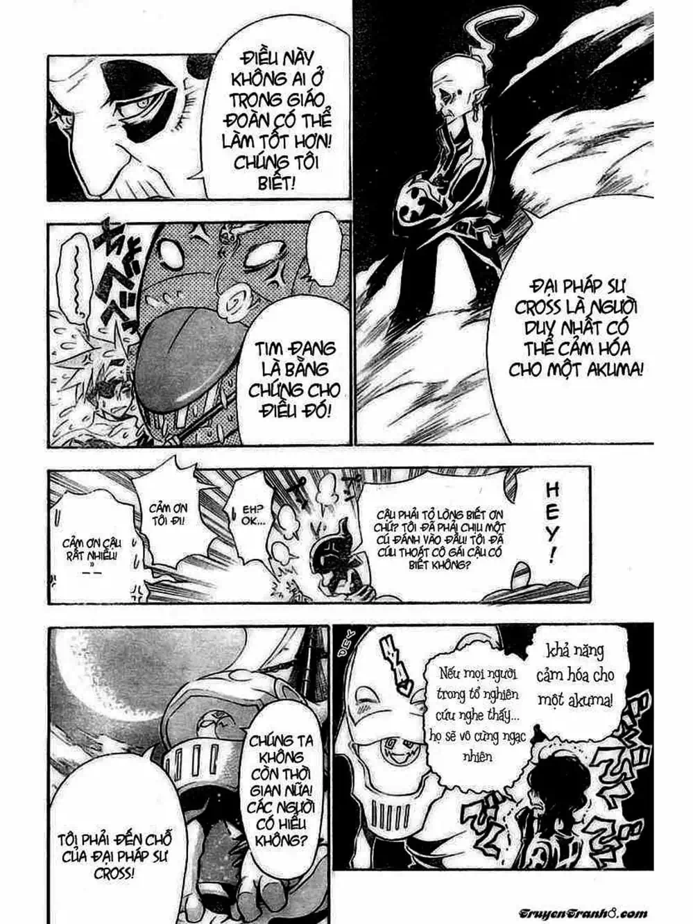 Truyện Tranh Quái Vật Sinh Ra Từ Linh Hồn Chết Chóc - D. Gray-Man trang 8