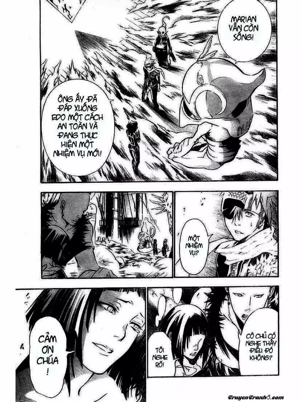 Truyện Tranh Quái Vật Sinh Ra Từ Linh Hồn Chết Chóc - D. Gray-Man trang 8