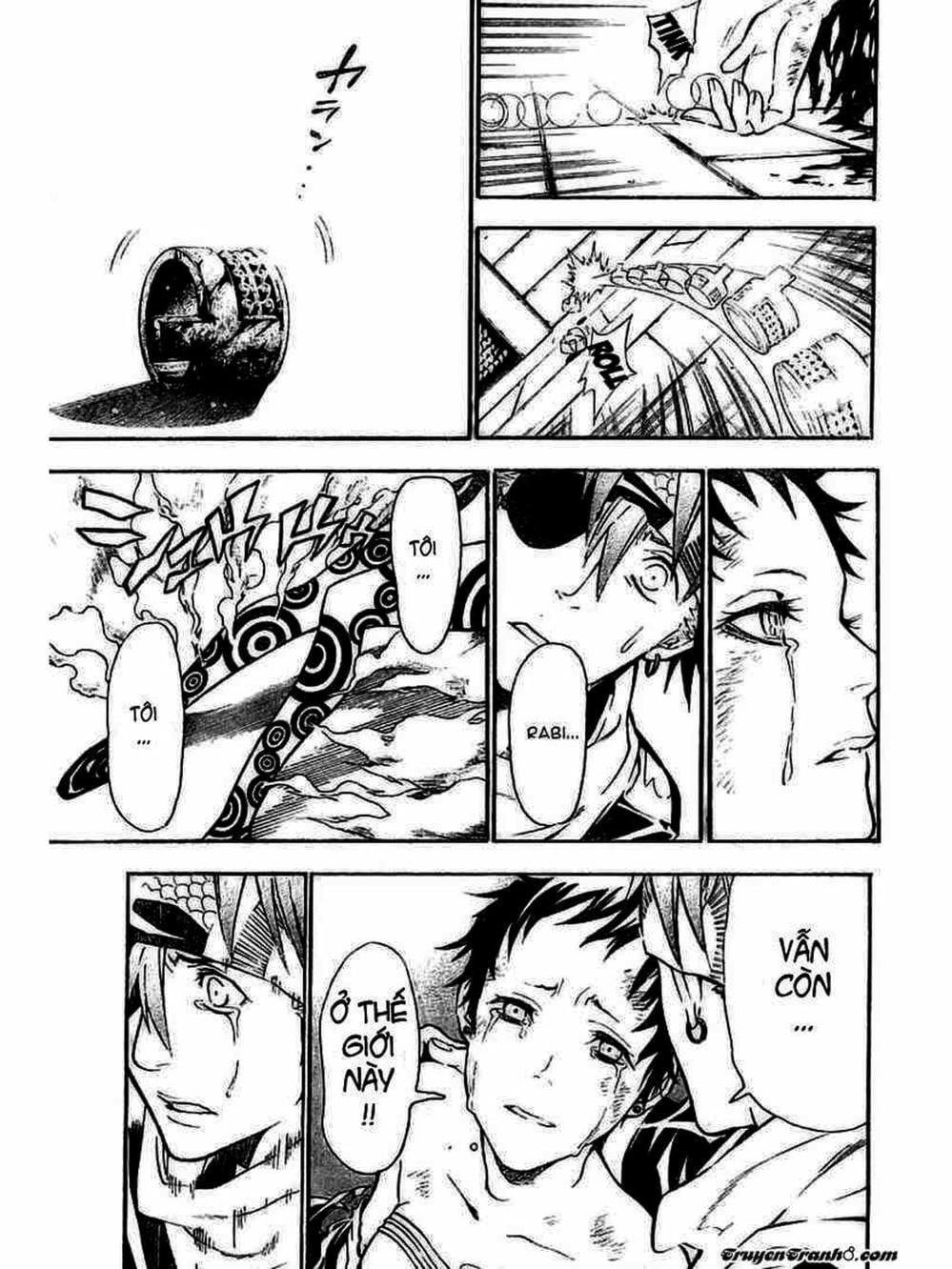 Truyện Tranh Quái Vật Sinh Ra Từ Linh Hồn Chết Chóc - D. Gray-Man trang 8