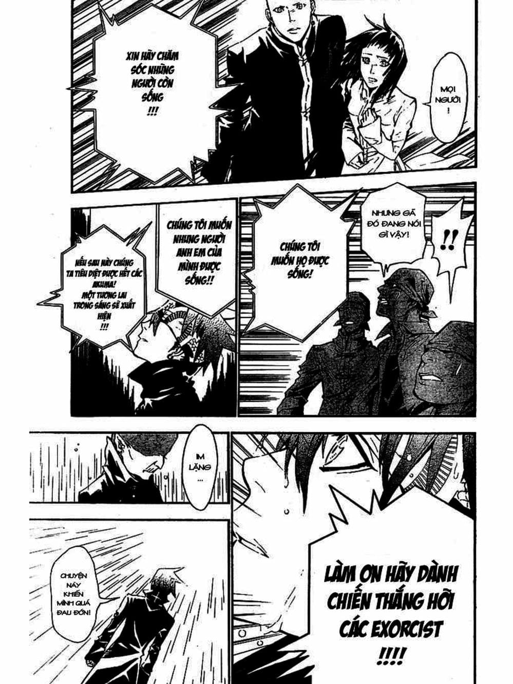 Truyện Tranh Quái Vật Sinh Ra Từ Linh Hồn Chết Chóc - D. Gray-Man trang 8