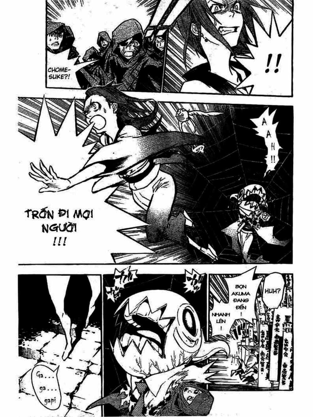 Truyện Tranh Quái Vật Sinh Ra Từ Linh Hồn Chết Chóc - D. Gray-Man trang 8