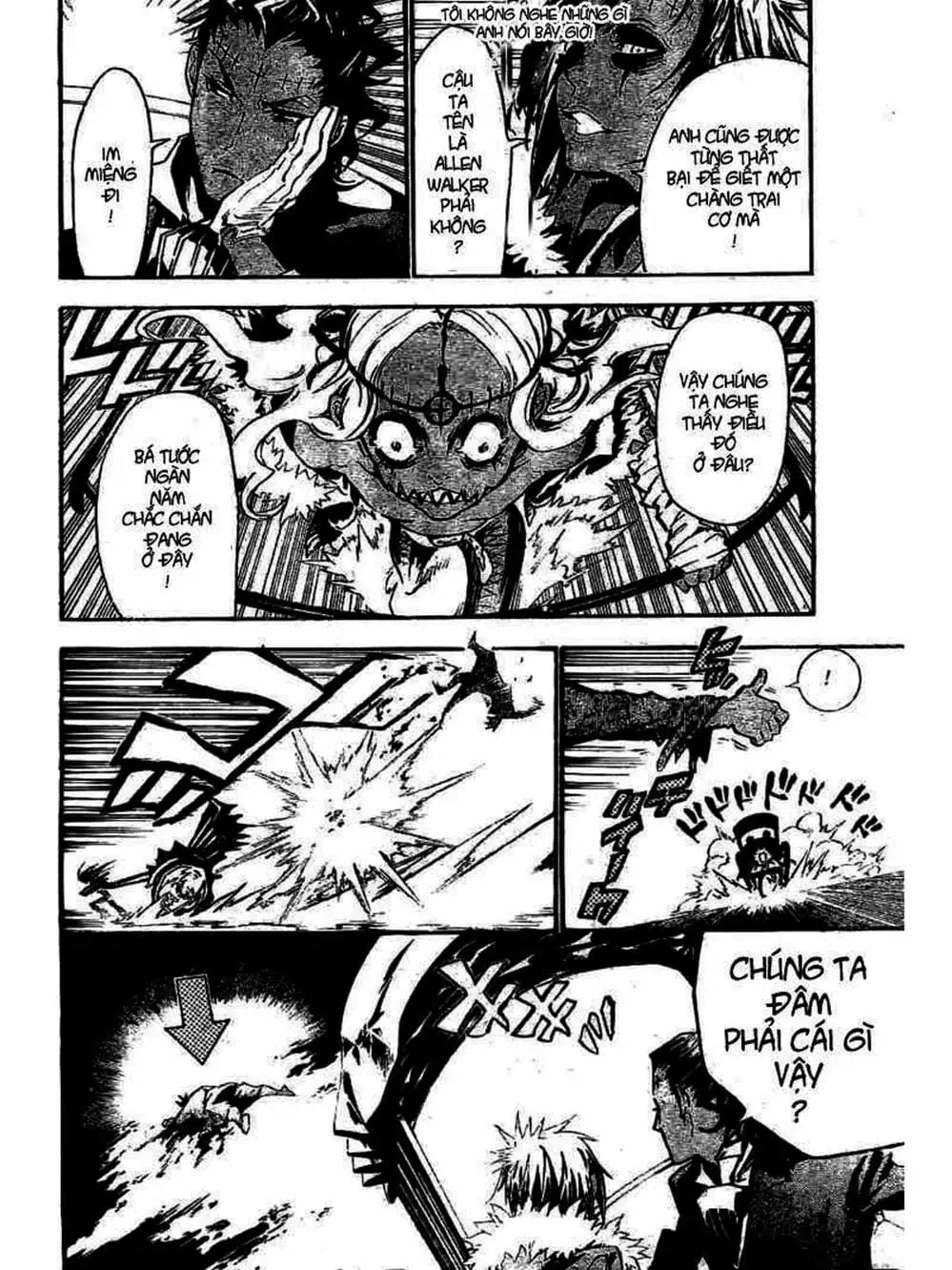 Truyện Tranh Quái Vật Sinh Ra Từ Linh Hồn Chết Chóc - D. Gray-Man trang 8