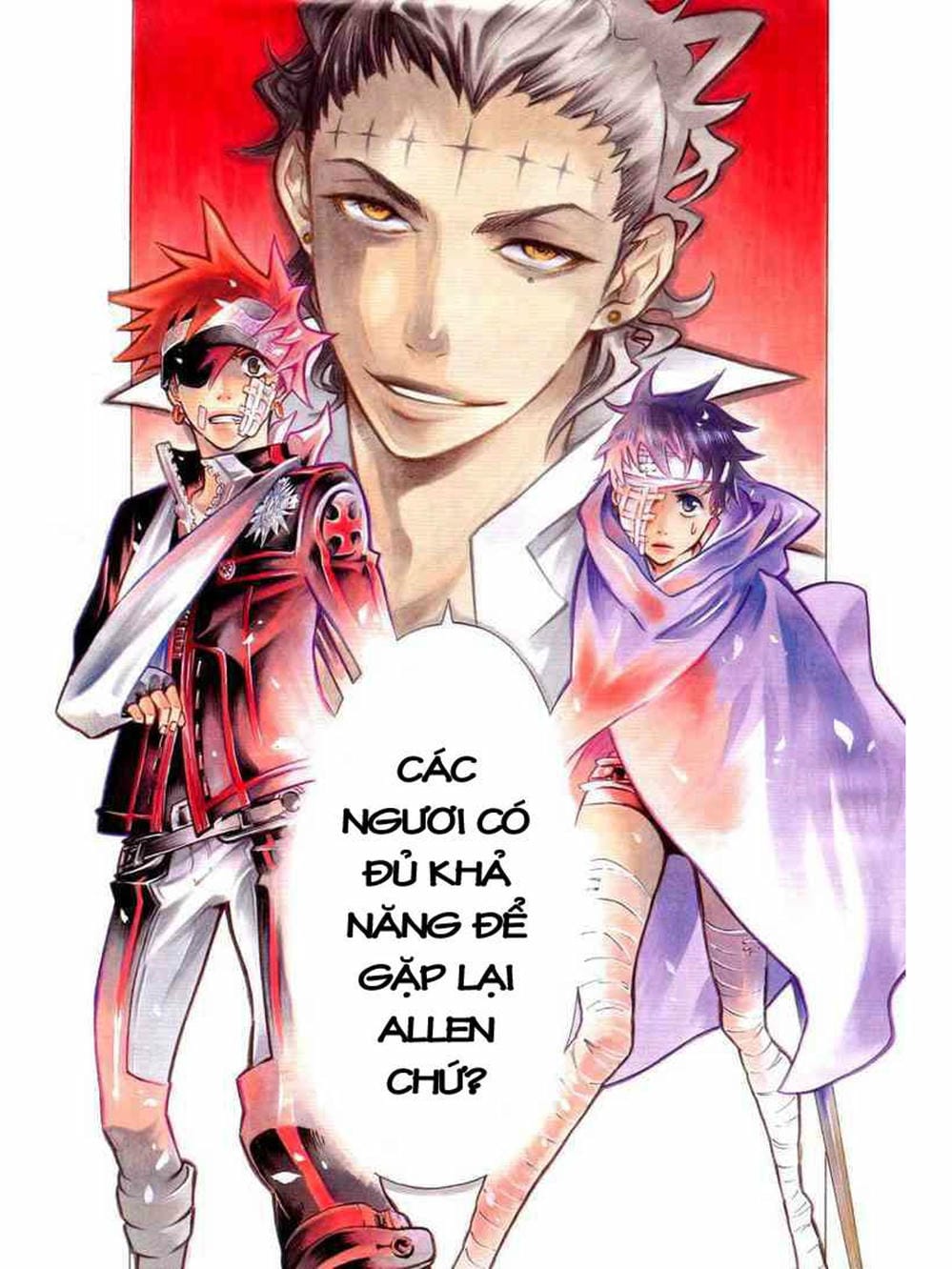 Truyện Tranh Quái Vật Sinh Ra Từ Linh Hồn Chết Chóc - D. Gray-Man trang 8