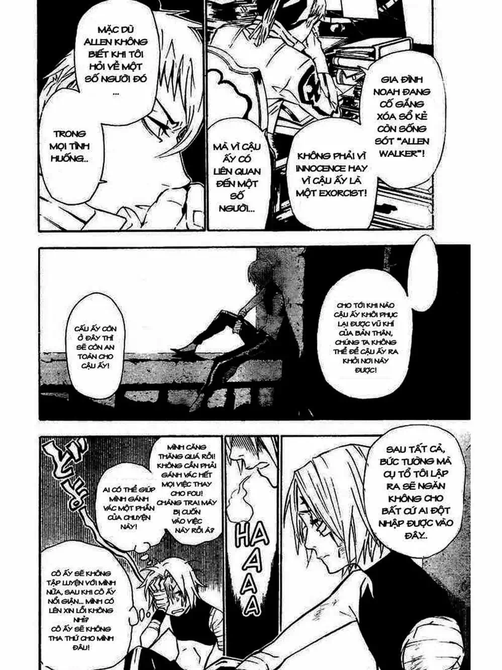 Truyện Tranh Quái Vật Sinh Ra Từ Linh Hồn Chết Chóc - D. Gray-Man trang 8