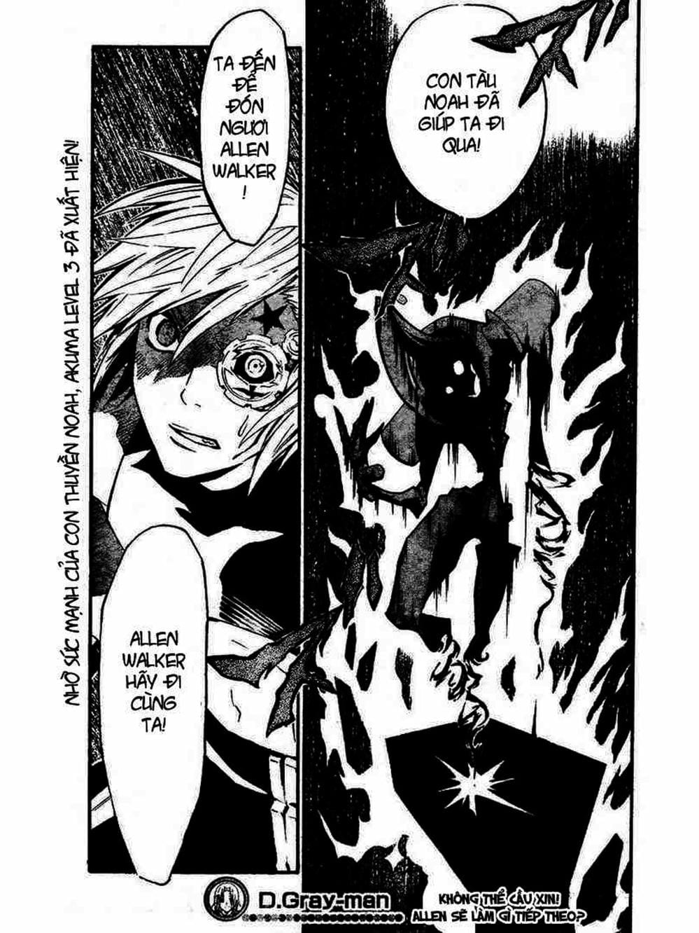 Truyện Tranh Quái Vật Sinh Ra Từ Linh Hồn Chết Chóc - D. Gray-Man trang 8