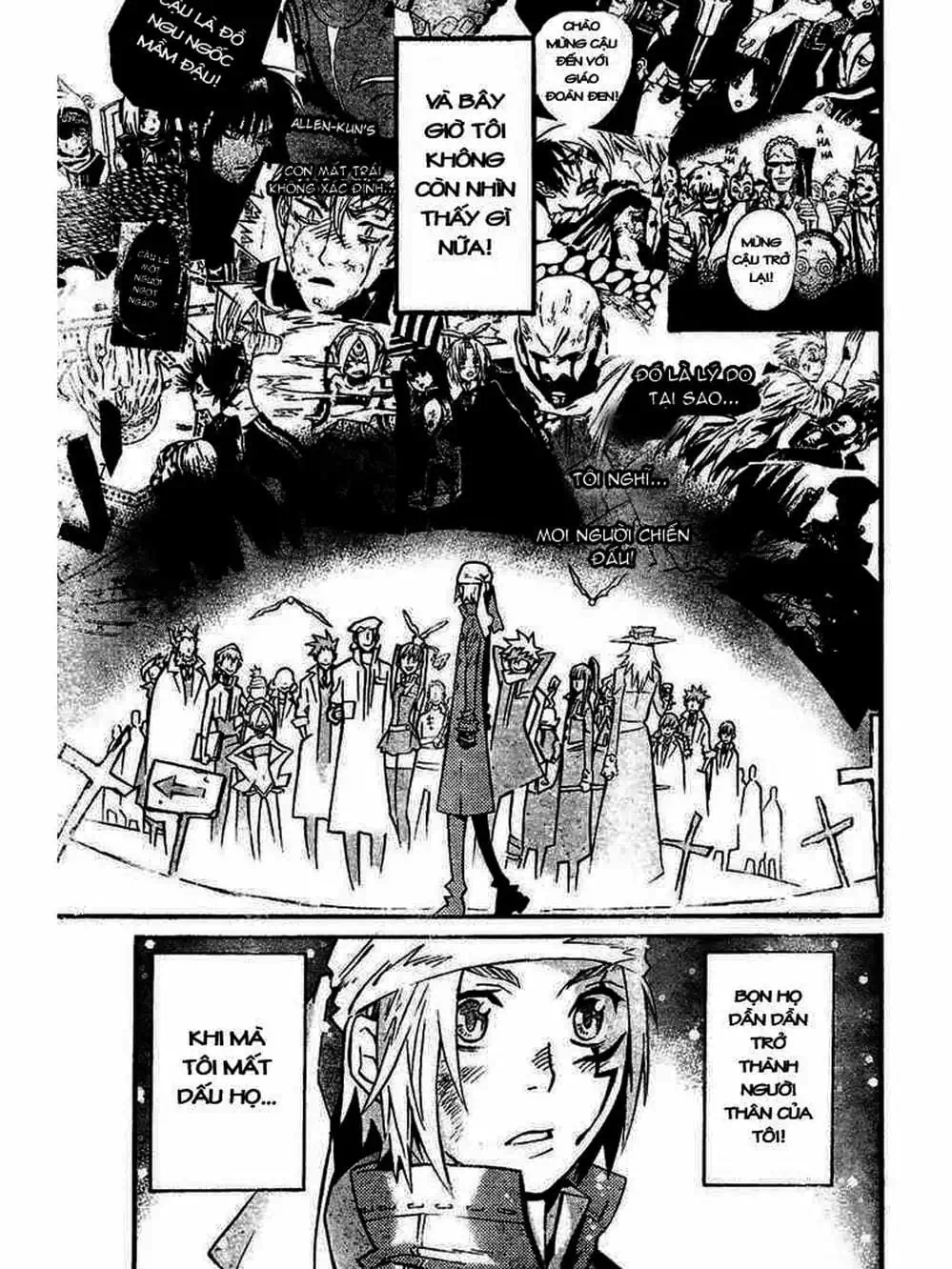 Truyện Tranh Quái Vật Sinh Ra Từ Linh Hồn Chết Chóc - D. Gray-Man trang 8