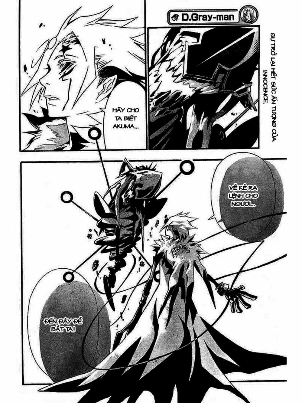 Truyện Tranh Quái Vật Sinh Ra Từ Linh Hồn Chết Chóc - D. Gray-Man trang 8