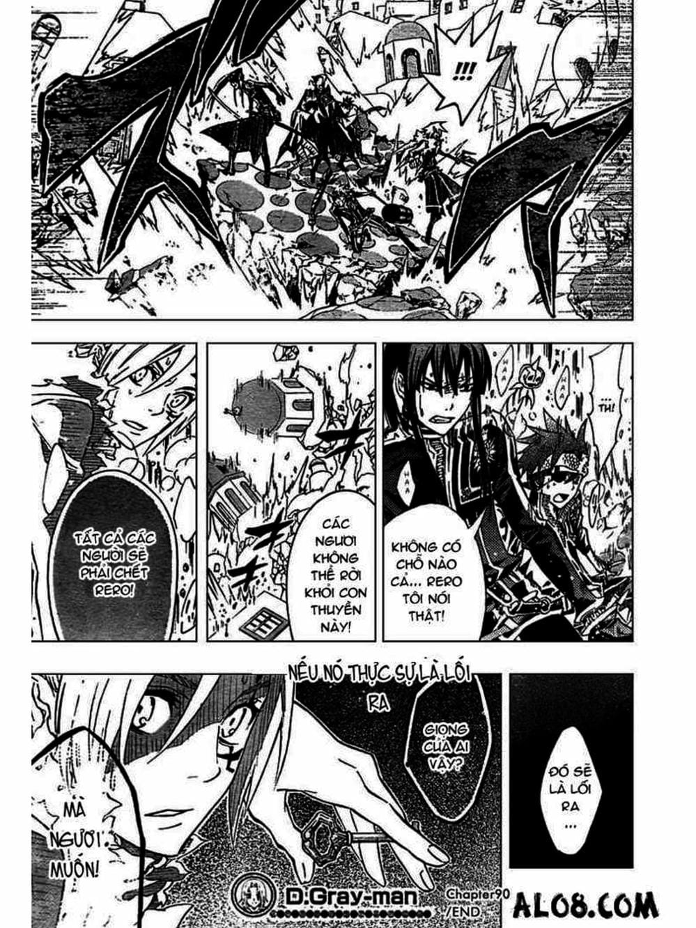 Truyện Tranh Quái Vật Sinh Ra Từ Linh Hồn Chết Chóc - D. Gray-Man trang 8