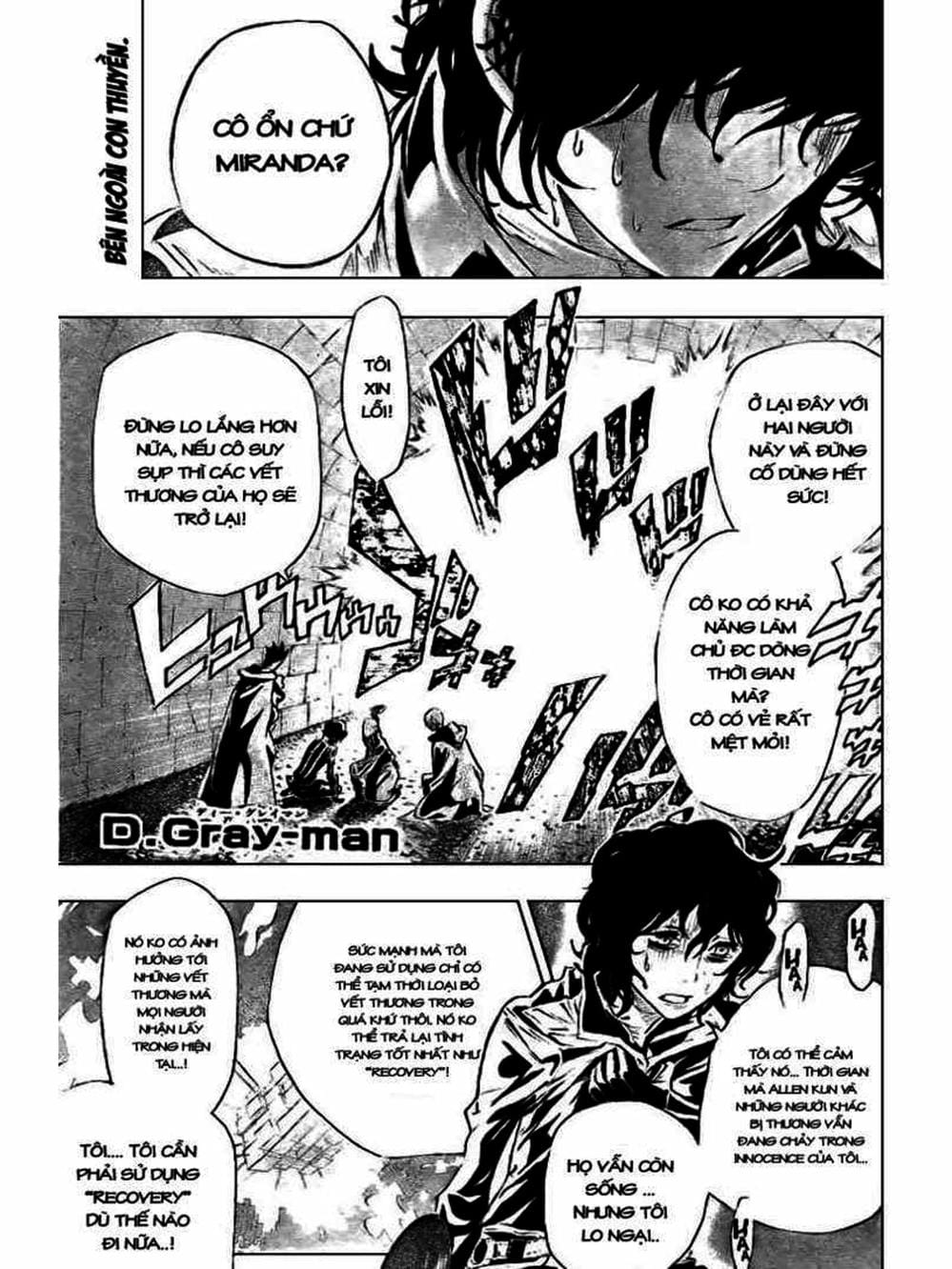 Truyện Tranh Quái Vật Sinh Ra Từ Linh Hồn Chết Chóc - D. Gray-Man trang 8