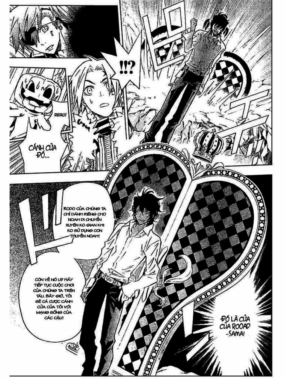 Truyện Tranh Quái Vật Sinh Ra Từ Linh Hồn Chết Chóc - D. Gray-Man trang 8