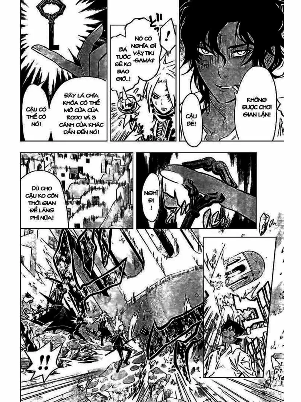 Truyện Tranh Quái Vật Sinh Ra Từ Linh Hồn Chết Chóc - D. Gray-Man trang 8