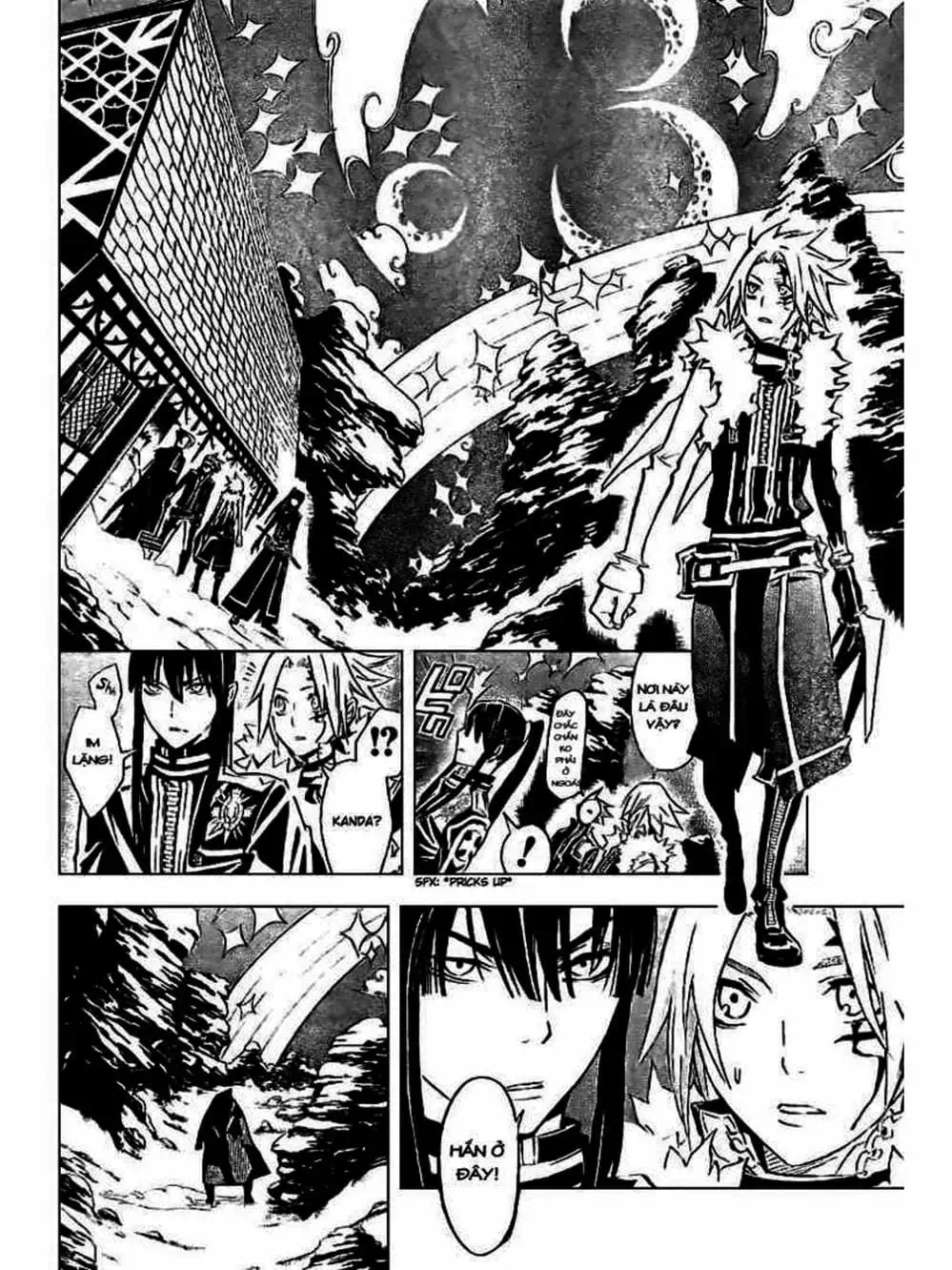 Truyện Tranh Quái Vật Sinh Ra Từ Linh Hồn Chết Chóc - D. Gray-Man trang 8