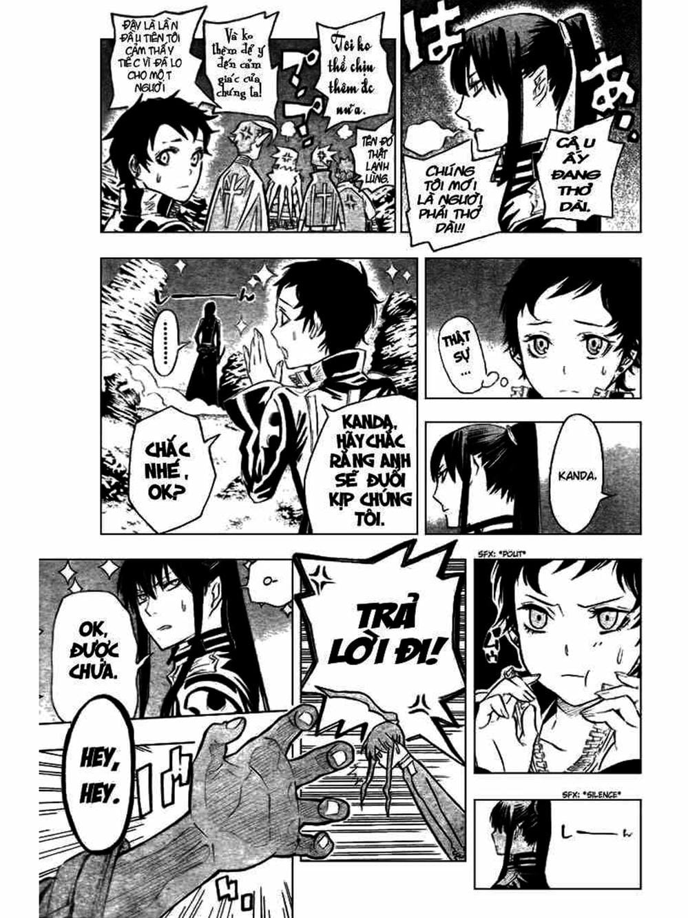 Truyện Tranh Quái Vật Sinh Ra Từ Linh Hồn Chết Chóc - D. Gray-Man trang 8