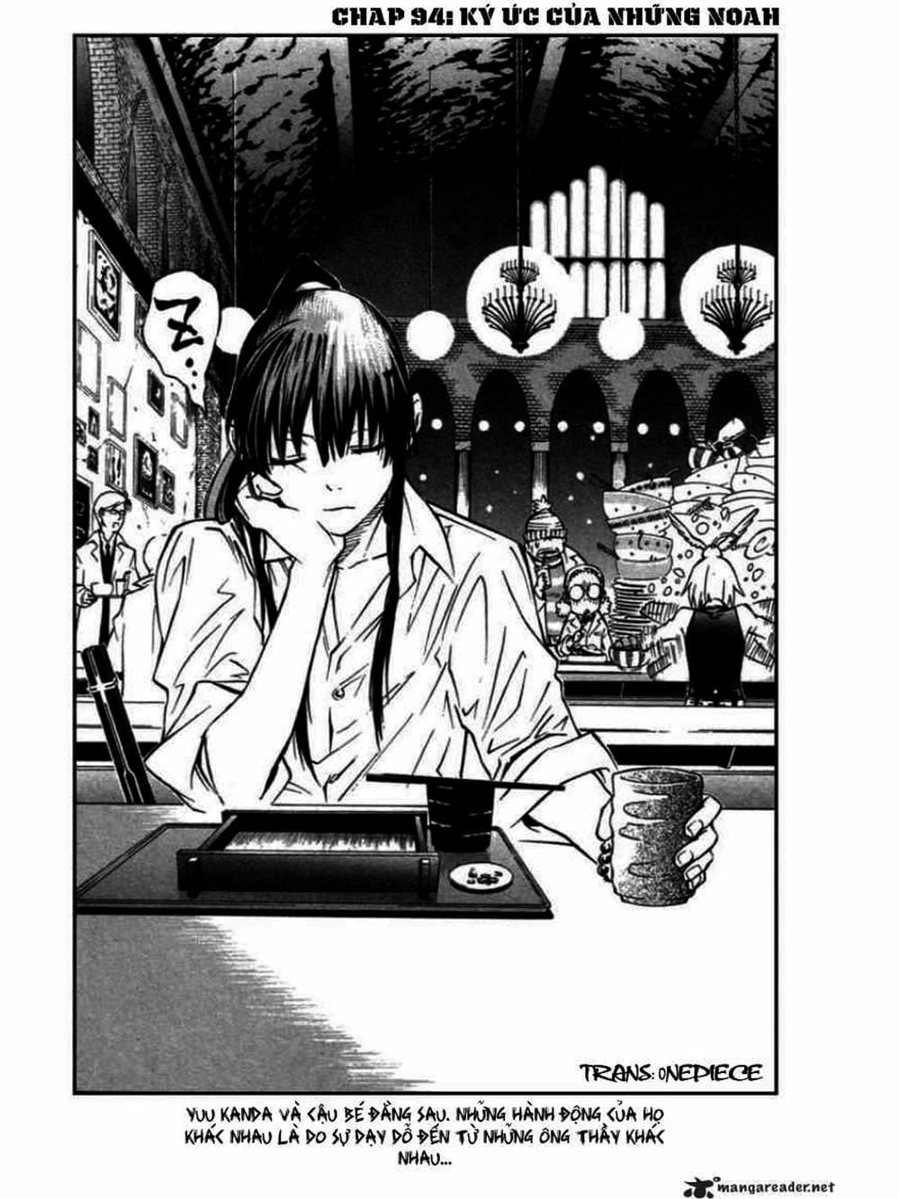 Truyện Tranh Quái Vật Sinh Ra Từ Linh Hồn Chết Chóc - D. Gray-Man trang 8