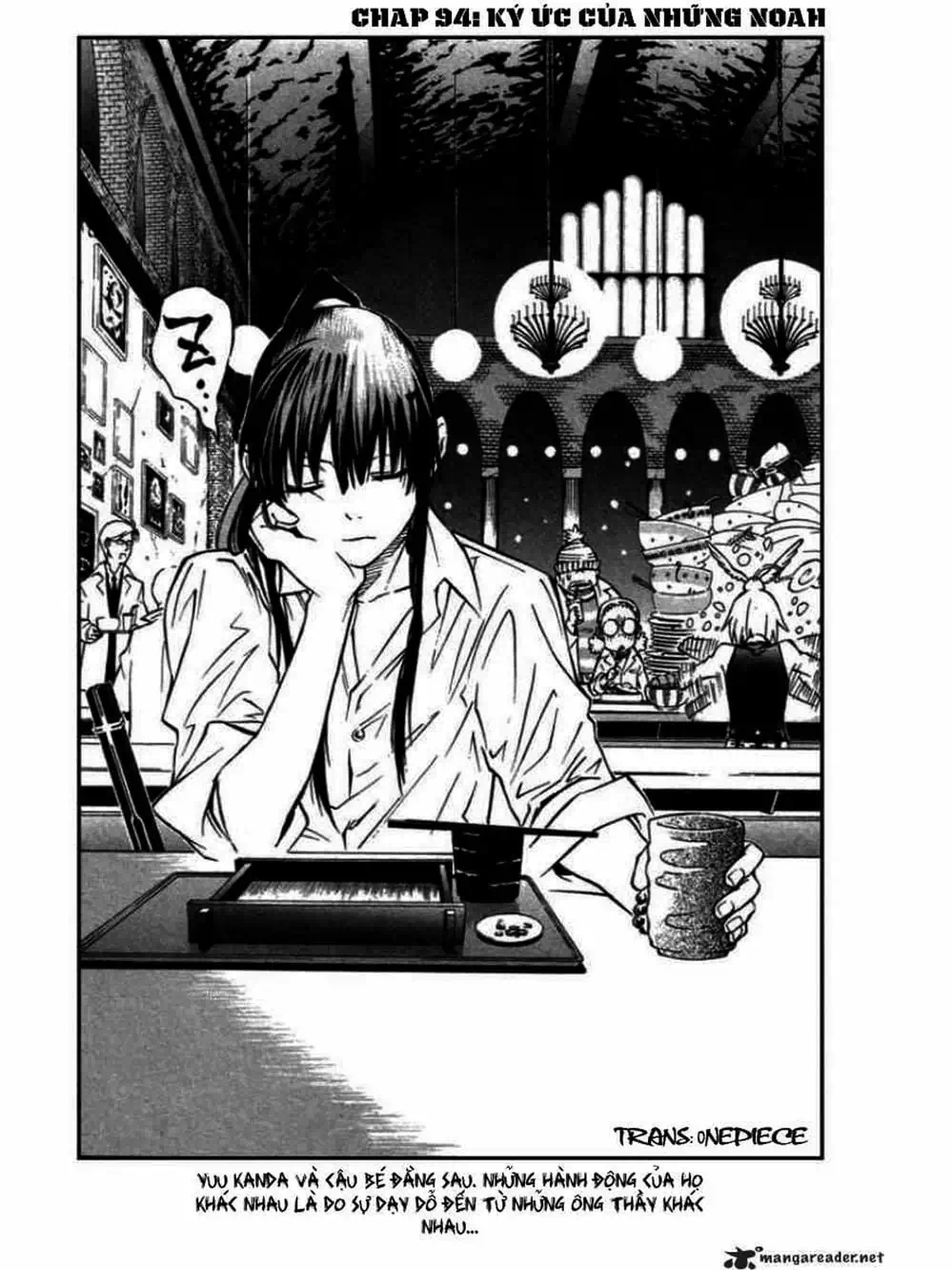 Truyện Tranh Quái Vật Sinh Ra Từ Linh Hồn Chết Chóc - D. Gray-Man trang 8