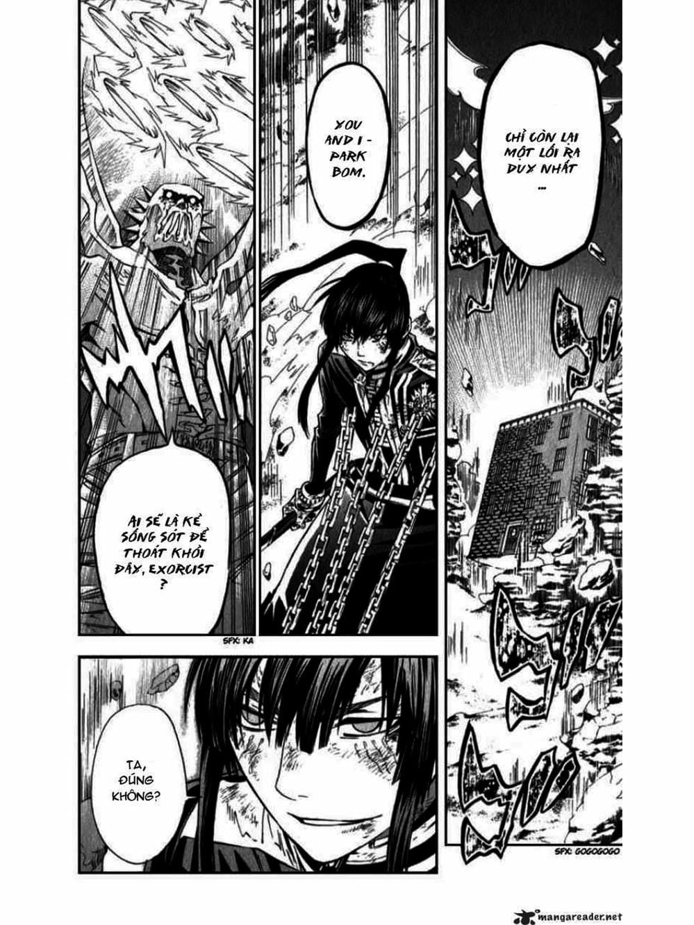 Truyện Tranh Quái Vật Sinh Ra Từ Linh Hồn Chết Chóc - D. Gray-Man trang 8