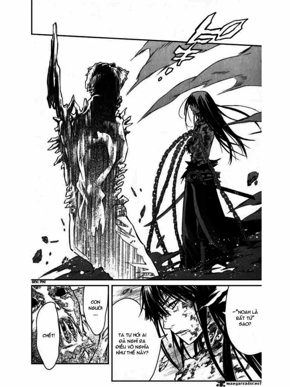 Truyện Tranh Quái Vật Sinh Ra Từ Linh Hồn Chết Chóc - D. Gray-Man trang 8