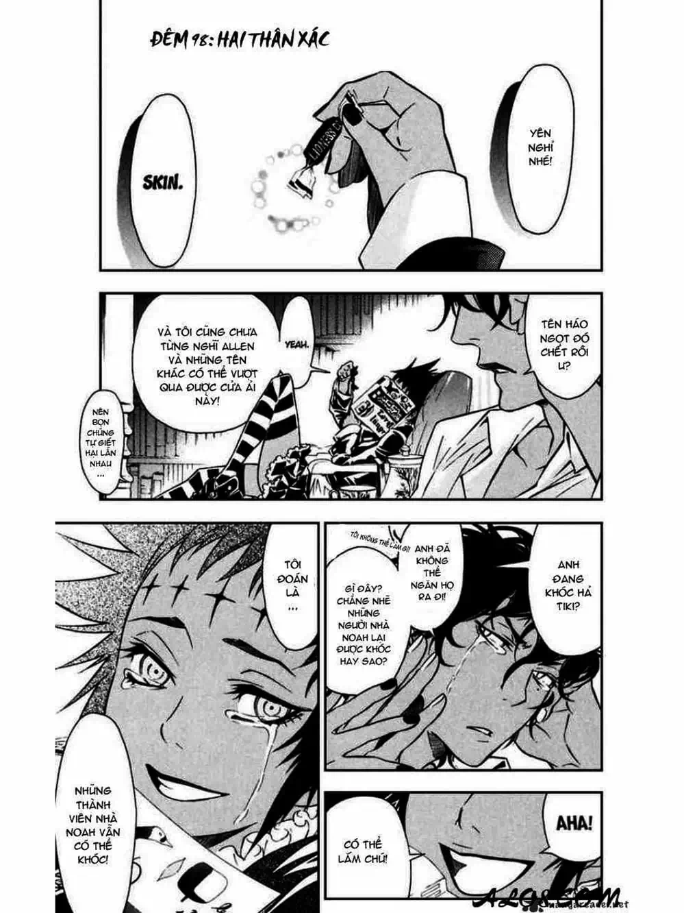 Truyện Tranh Quái Vật Sinh Ra Từ Linh Hồn Chết Chóc - D. Gray-Man trang 8