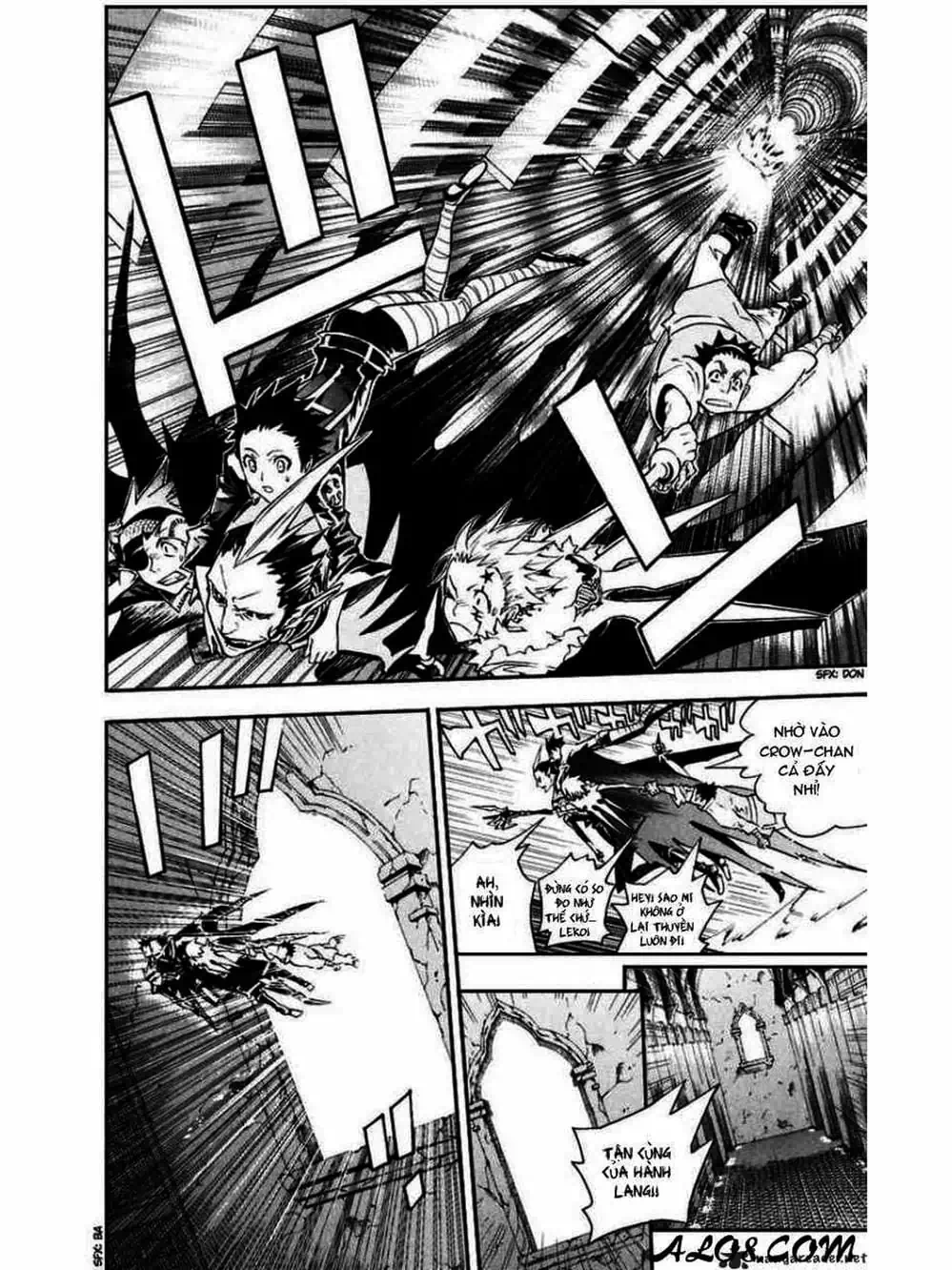 Truyện Tranh Quái Vật Sinh Ra Từ Linh Hồn Chết Chóc - D. Gray-Man trang 8