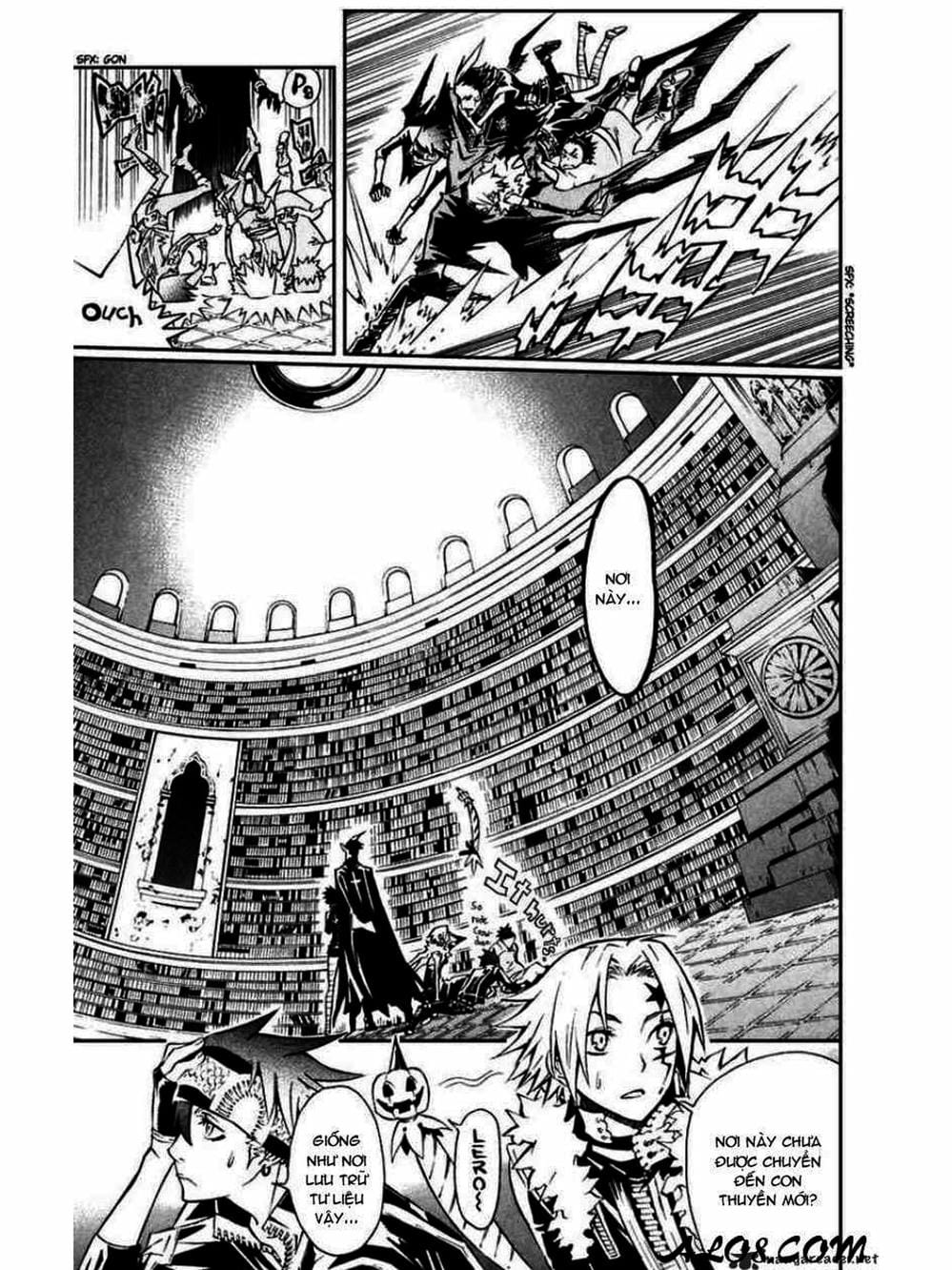 Truyện Tranh Quái Vật Sinh Ra Từ Linh Hồn Chết Chóc - D. Gray-Man trang 8