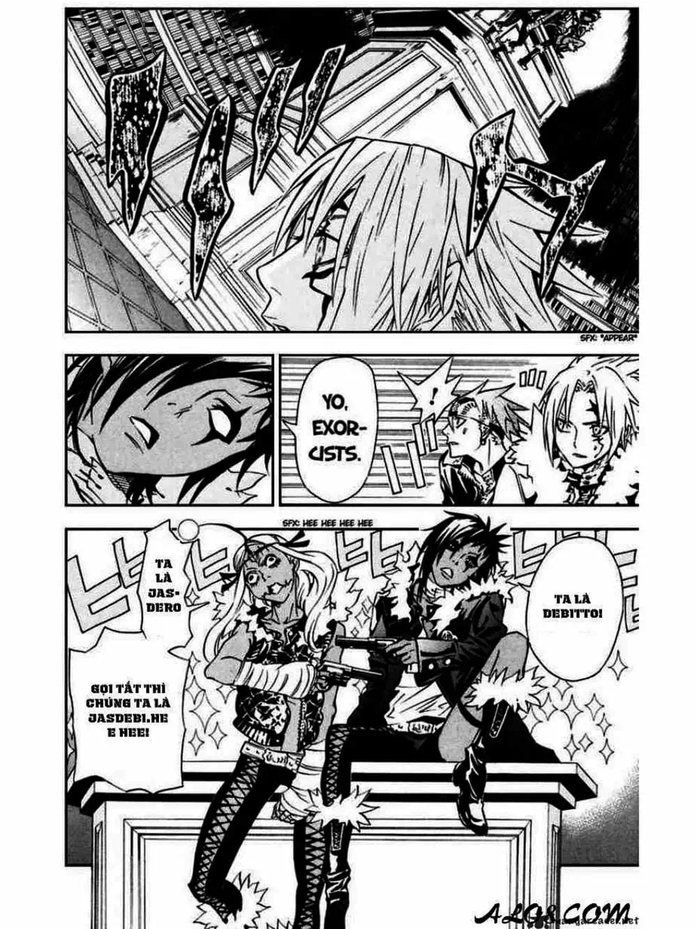 Truyện Tranh Quái Vật Sinh Ra Từ Linh Hồn Chết Chóc - D. Gray-Man trang 8