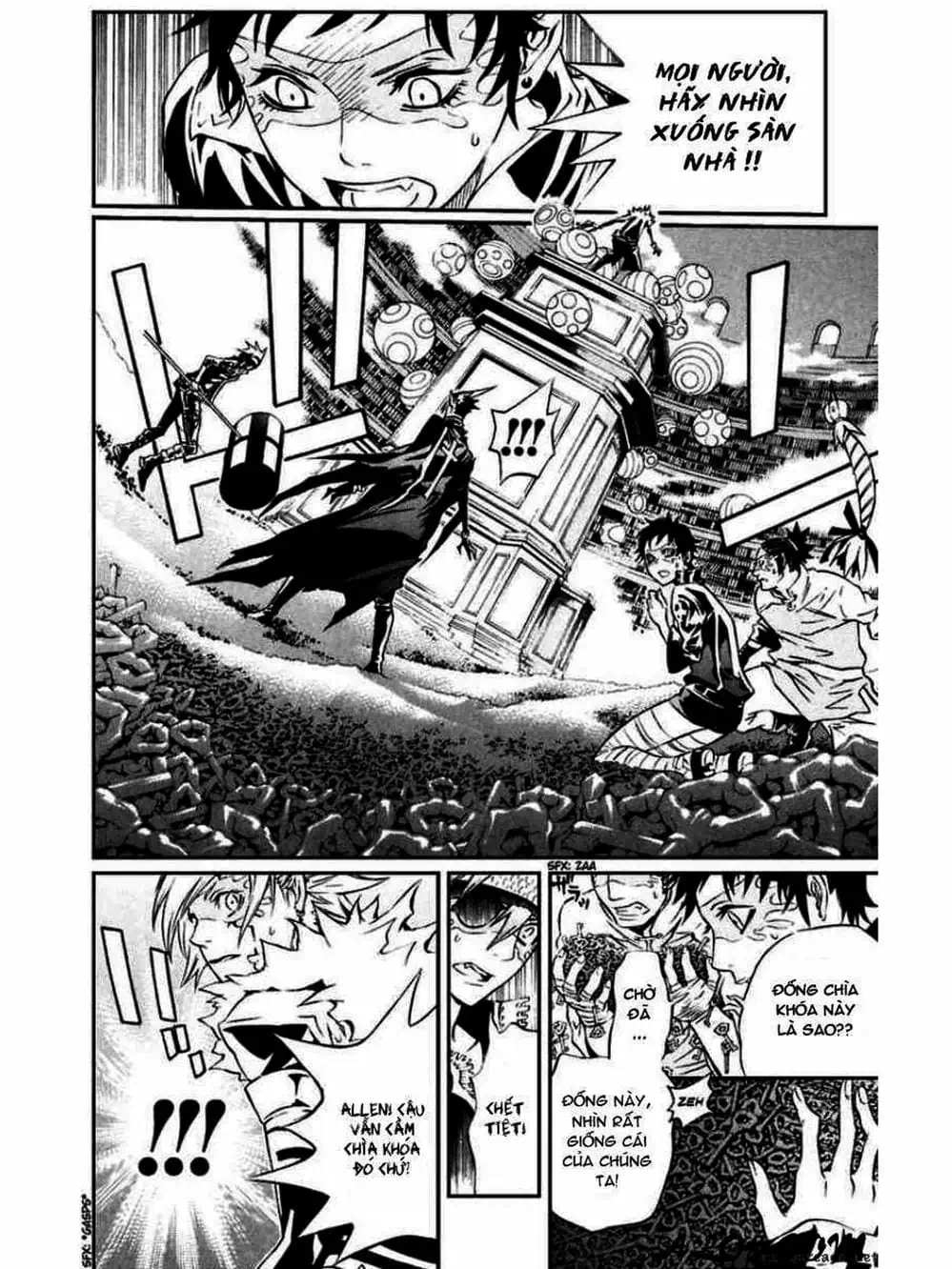 Truyện Tranh Quái Vật Sinh Ra Từ Linh Hồn Chết Chóc - D. Gray-Man trang 8