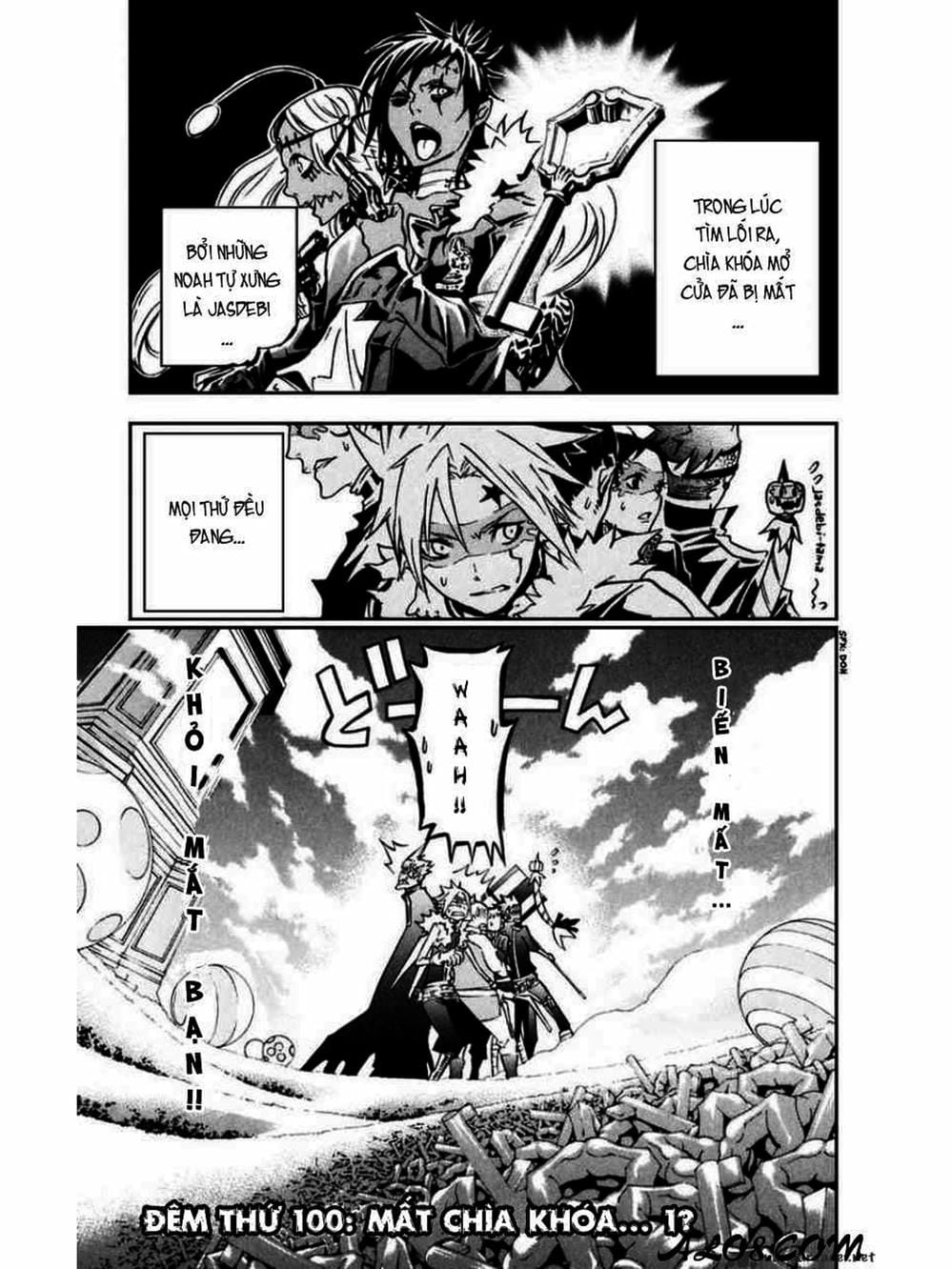 Truyện Tranh Quái Vật Sinh Ra Từ Linh Hồn Chết Chóc - D. Gray-Man trang 8