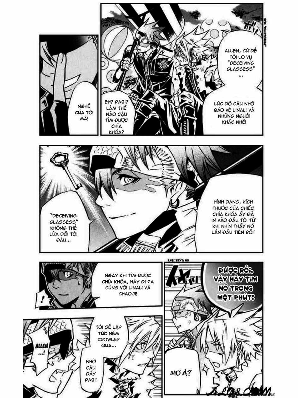 Truyện Tranh Quái Vật Sinh Ra Từ Linh Hồn Chết Chóc - D. Gray-Man trang 8