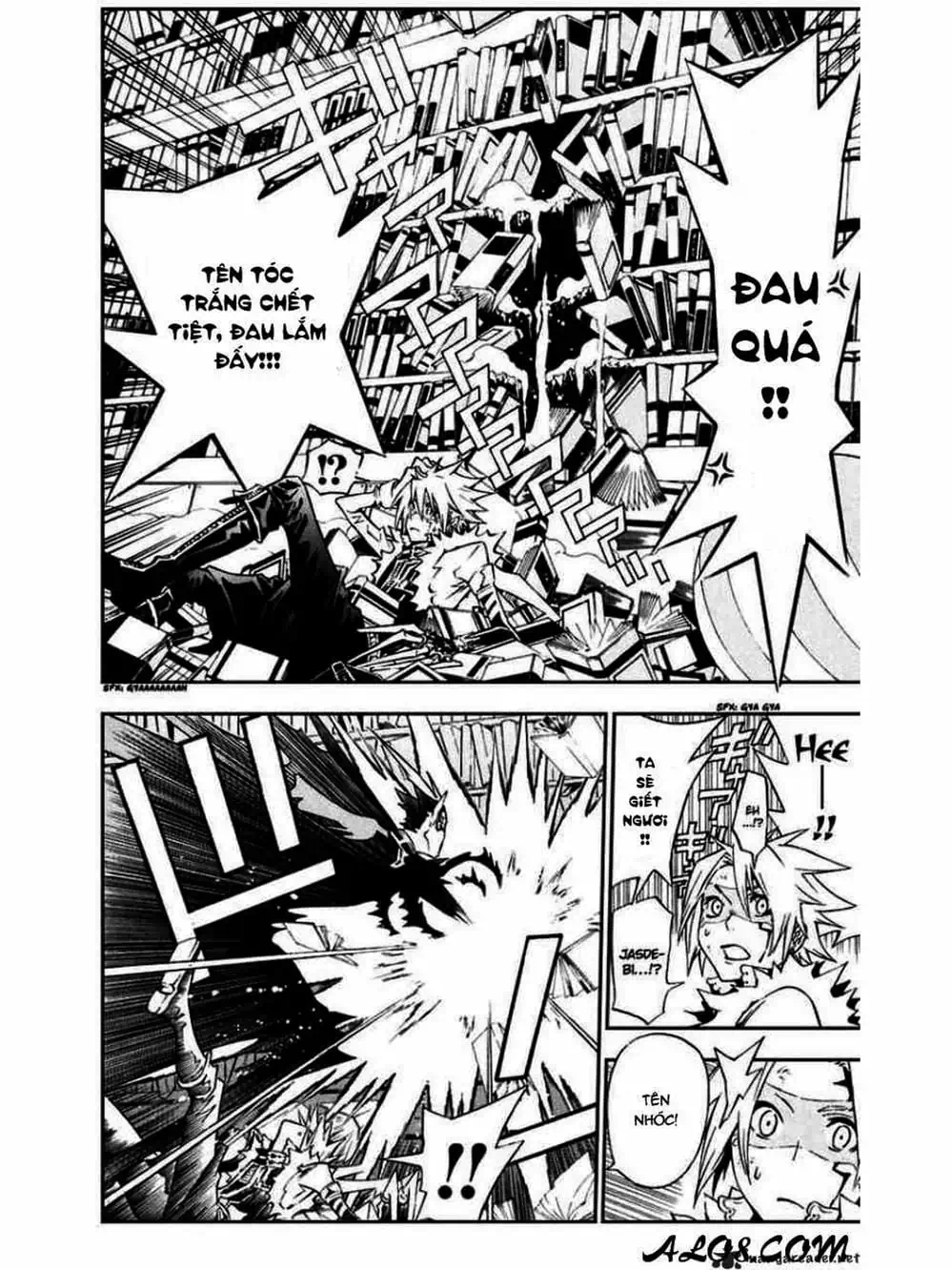 Truyện Tranh Quái Vật Sinh Ra Từ Linh Hồn Chết Chóc - D. Gray-Man trang 8