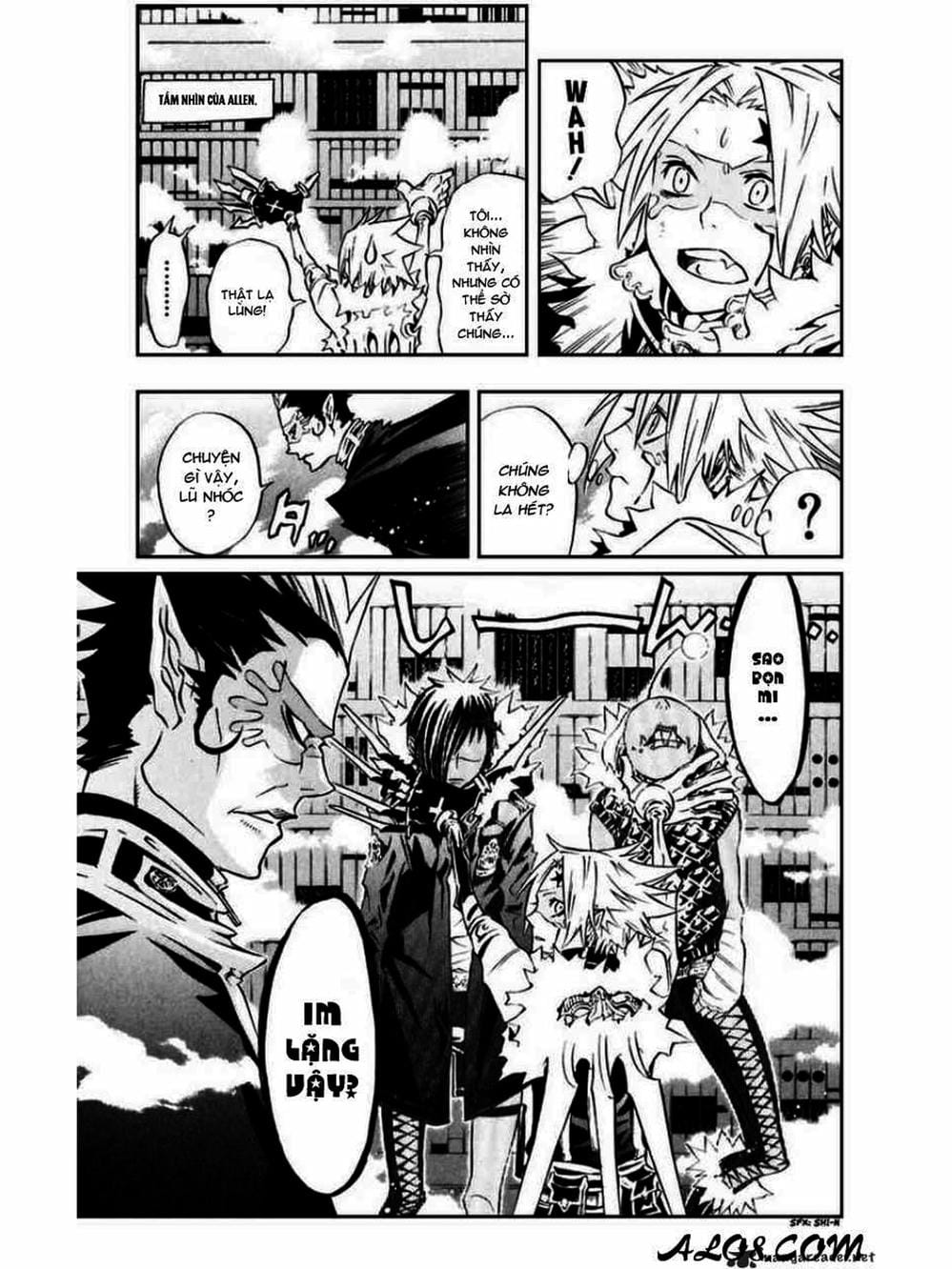 Truyện Tranh Quái Vật Sinh Ra Từ Linh Hồn Chết Chóc - D. Gray-Man trang 8