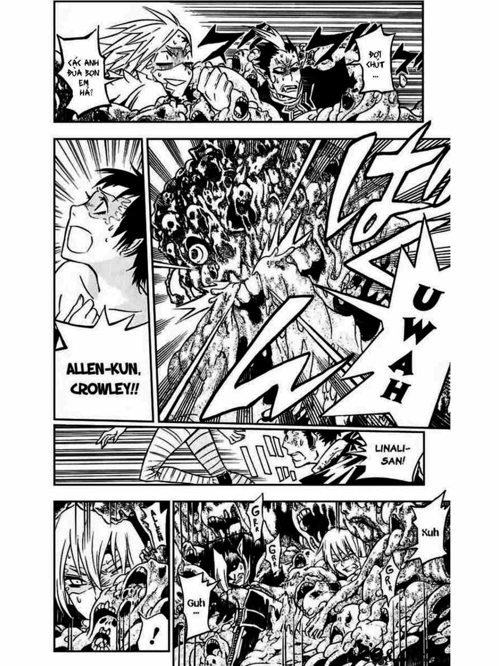 Truyện Tranh Quái Vật Sinh Ra Từ Linh Hồn Chết Chóc - D. Gray-Man trang 8