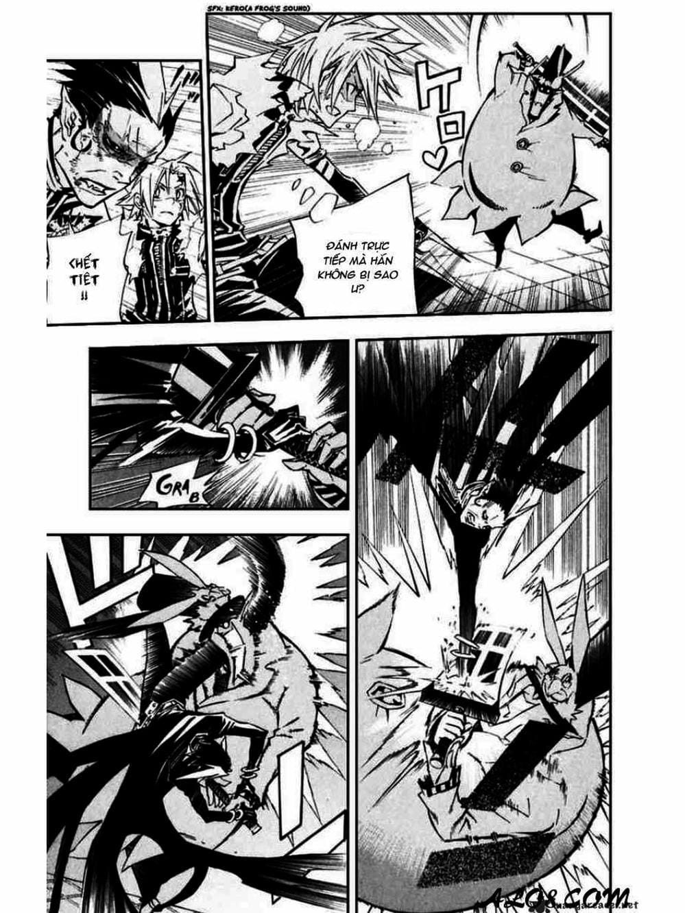 Truyện Tranh Quái Vật Sinh Ra Từ Linh Hồn Chết Chóc - D. Gray-Man trang 8