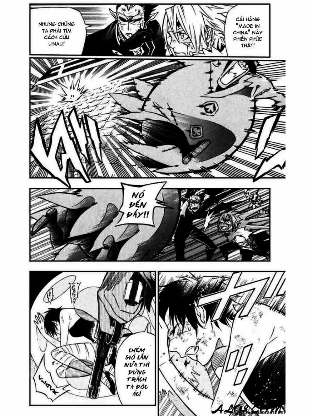 Truyện Tranh Quái Vật Sinh Ra Từ Linh Hồn Chết Chóc - D. Gray-Man trang 8