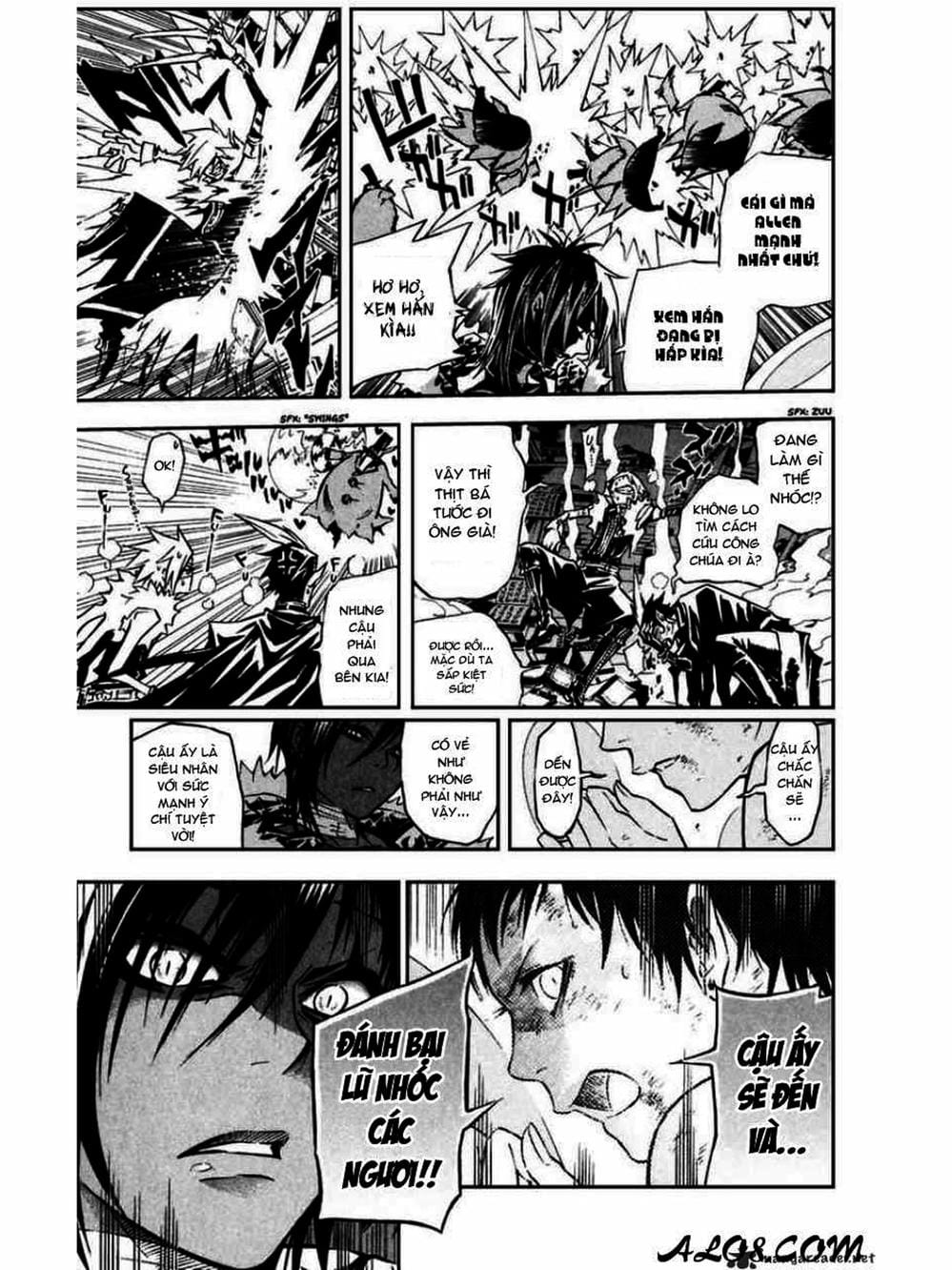 Truyện Tranh Quái Vật Sinh Ra Từ Linh Hồn Chết Chóc - D. Gray-Man trang 8