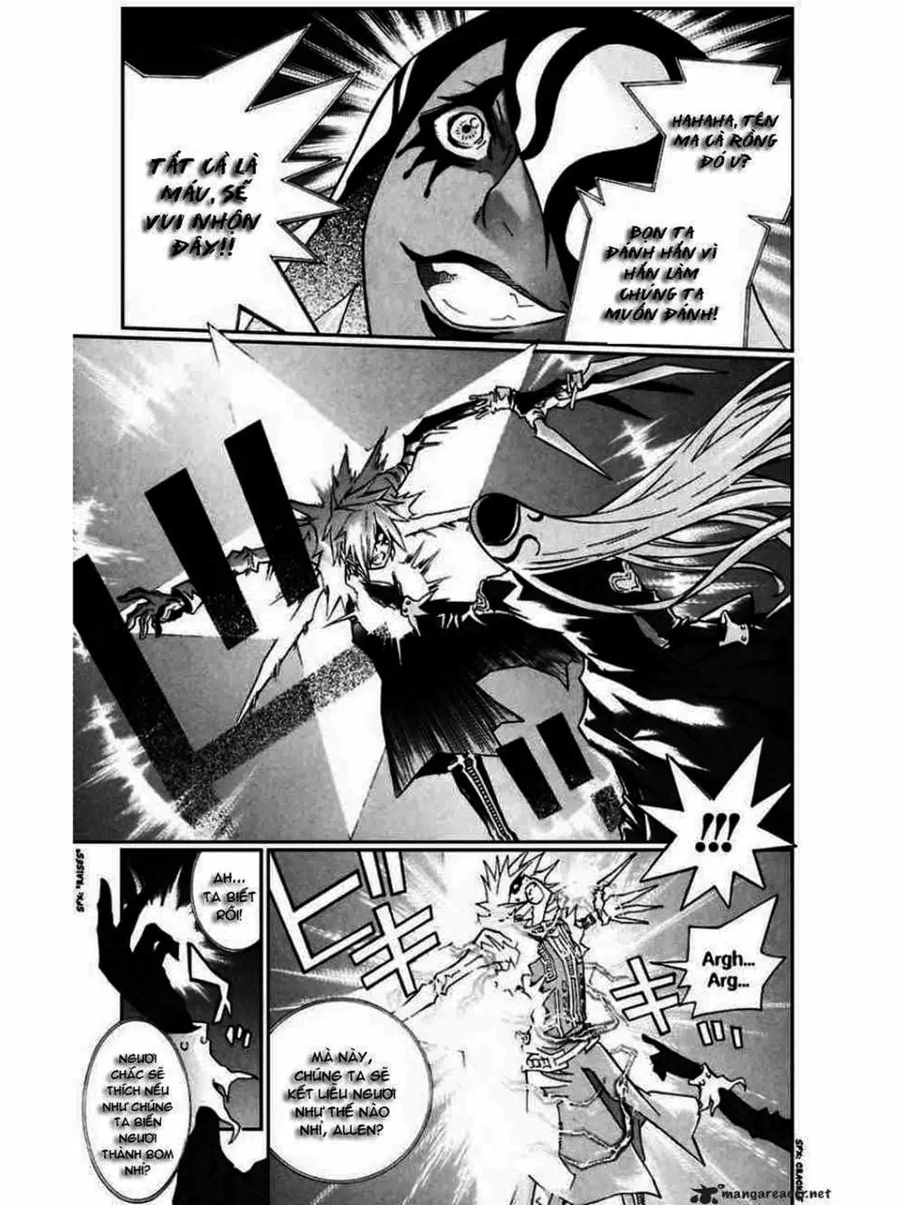 Truyện Tranh Quái Vật Sinh Ra Từ Linh Hồn Chết Chóc - D. Gray-Man trang 8