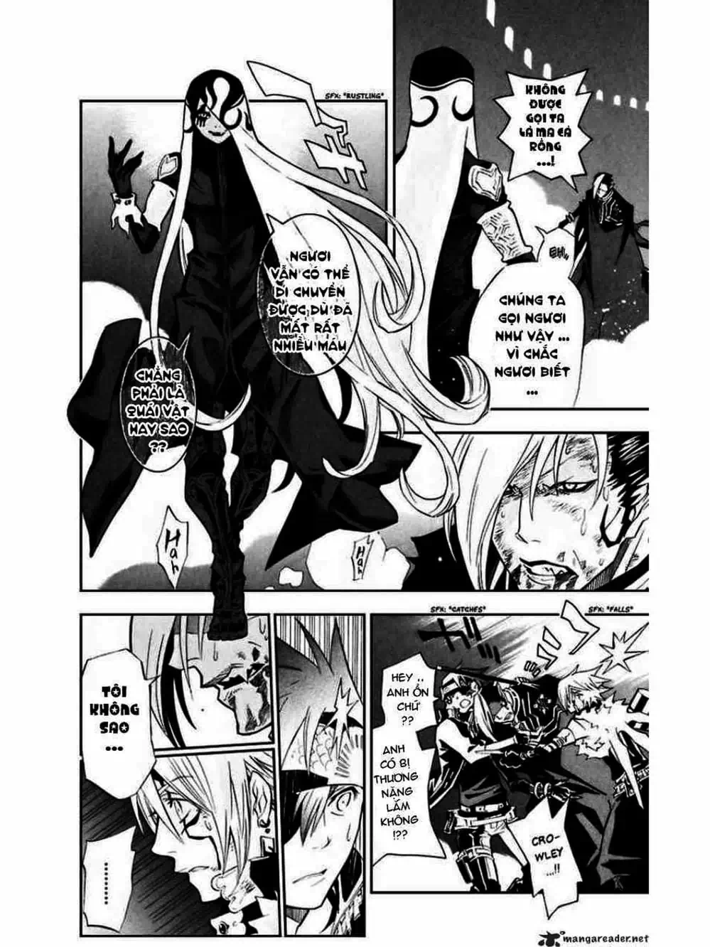 Truyện Tranh Quái Vật Sinh Ra Từ Linh Hồn Chết Chóc - D. Gray-Man trang 8