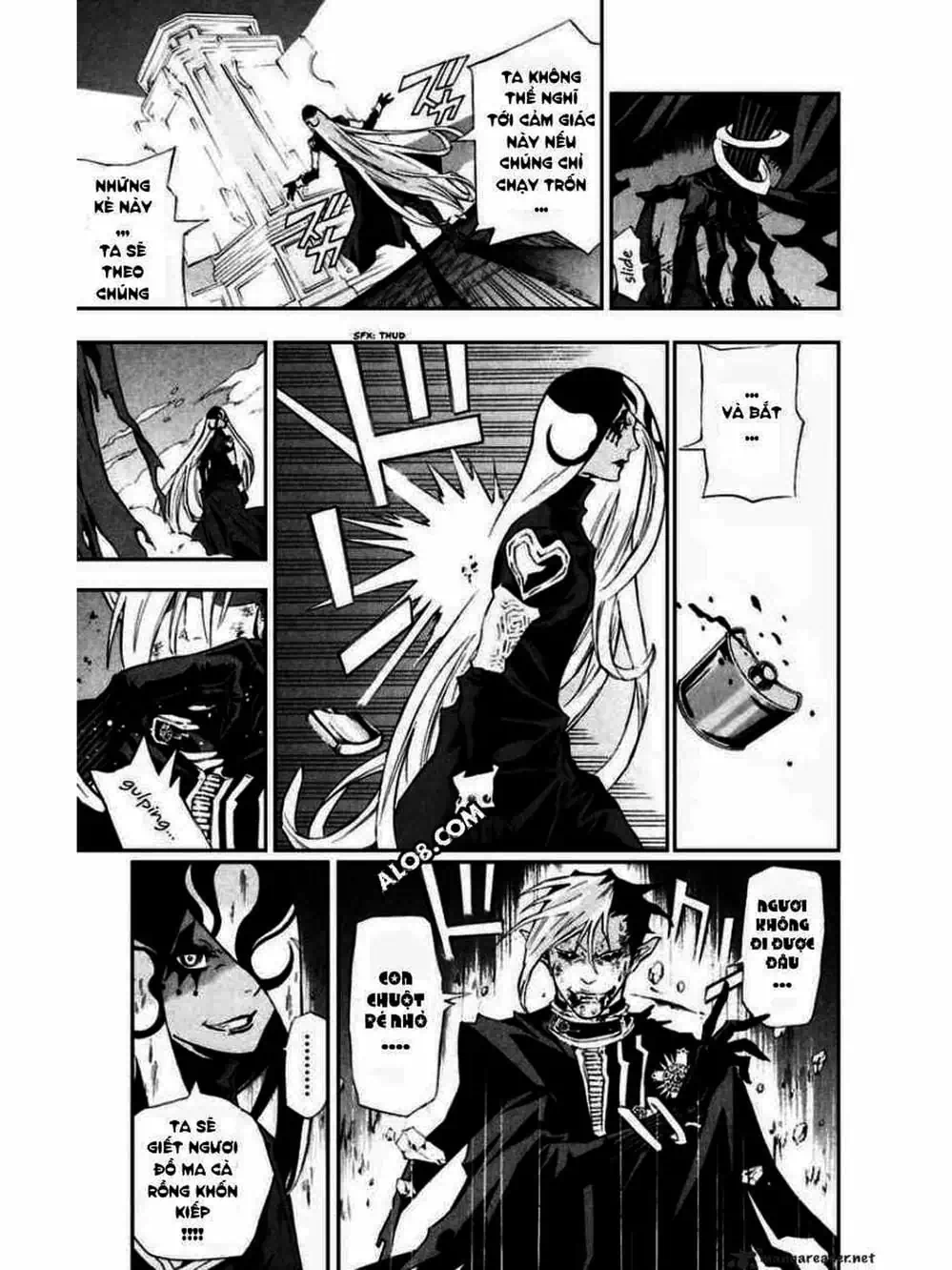 Truyện Tranh Quái Vật Sinh Ra Từ Linh Hồn Chết Chóc - D. Gray-Man trang 8