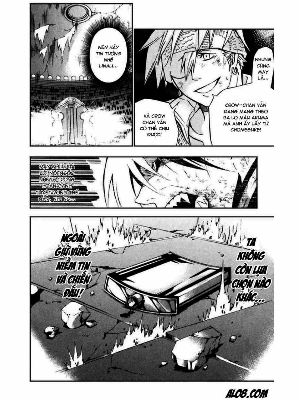 Truyện Tranh Quái Vật Sinh Ra Từ Linh Hồn Chết Chóc - D. Gray-Man trang 8