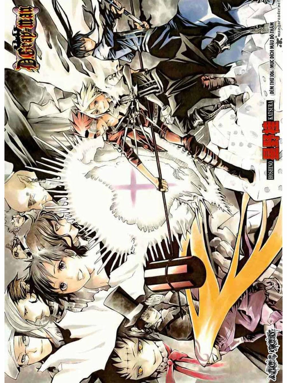 Truyện Tranh Quái Vật Sinh Ra Từ Linh Hồn Chết Chóc - D. Gray-Man trang 8