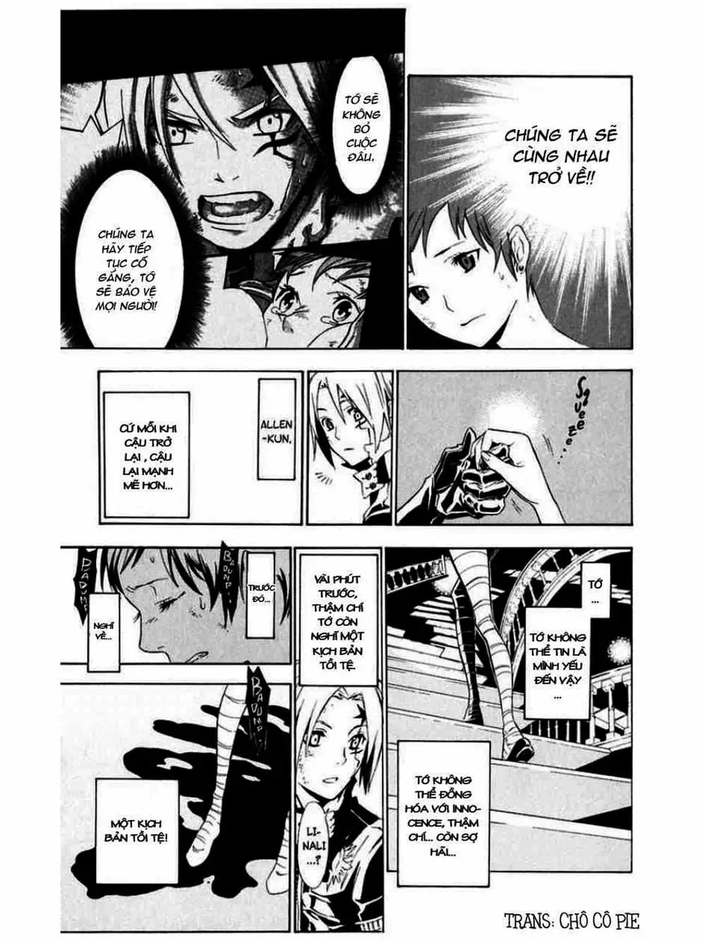 Truyện Tranh Quái Vật Sinh Ra Từ Linh Hồn Chết Chóc - D. Gray-Man trang 8