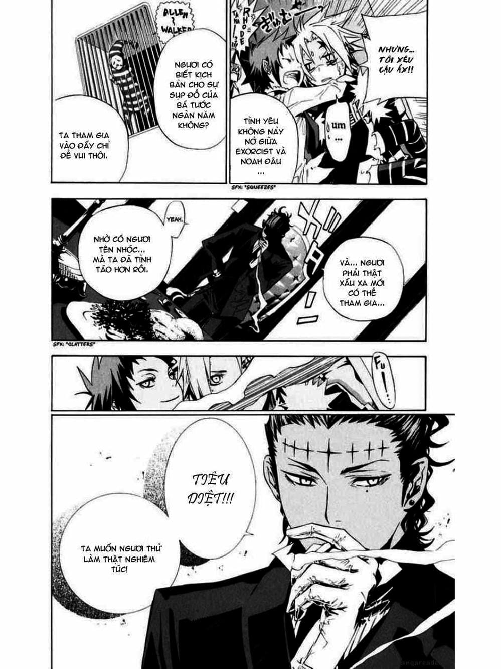 Truyện Tranh Quái Vật Sinh Ra Từ Linh Hồn Chết Chóc - D. Gray-Man trang 8