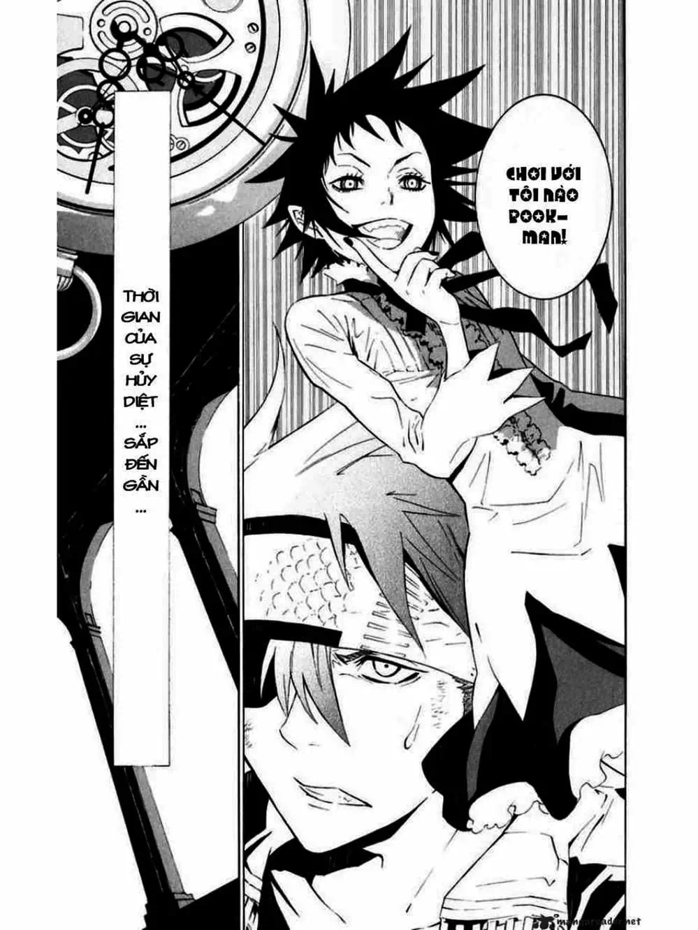 Truyện Tranh Quái Vật Sinh Ra Từ Linh Hồn Chết Chóc - D. Gray-Man trang 8