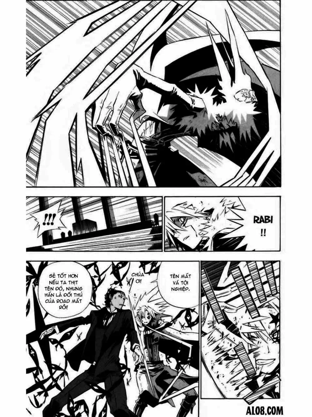 Truyện Tranh Quái Vật Sinh Ra Từ Linh Hồn Chết Chóc - D. Gray-Man trang 8