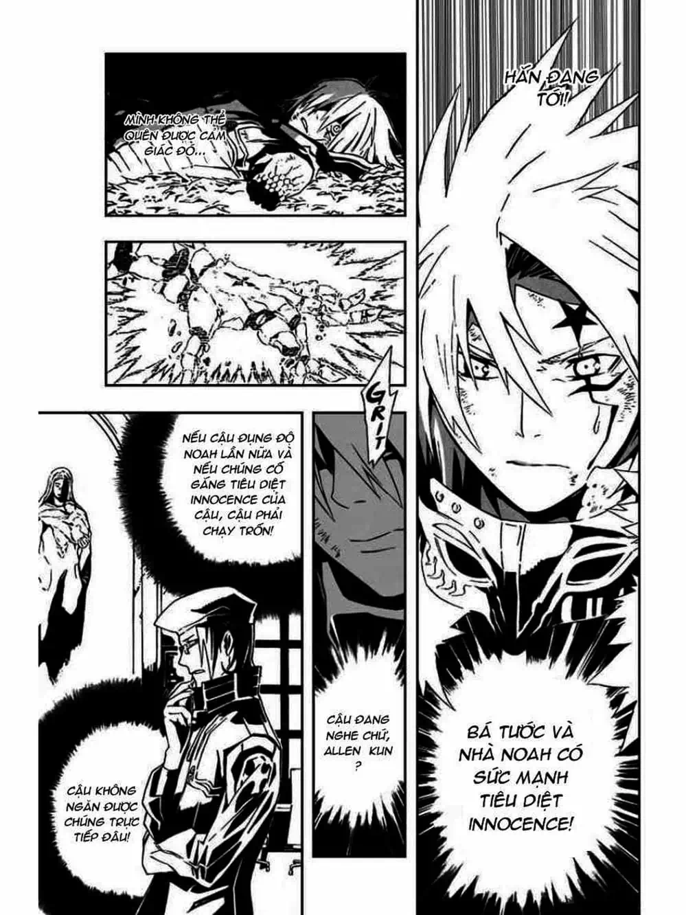 Truyện Tranh Quái Vật Sinh Ra Từ Linh Hồn Chết Chóc - D. Gray-Man trang 8