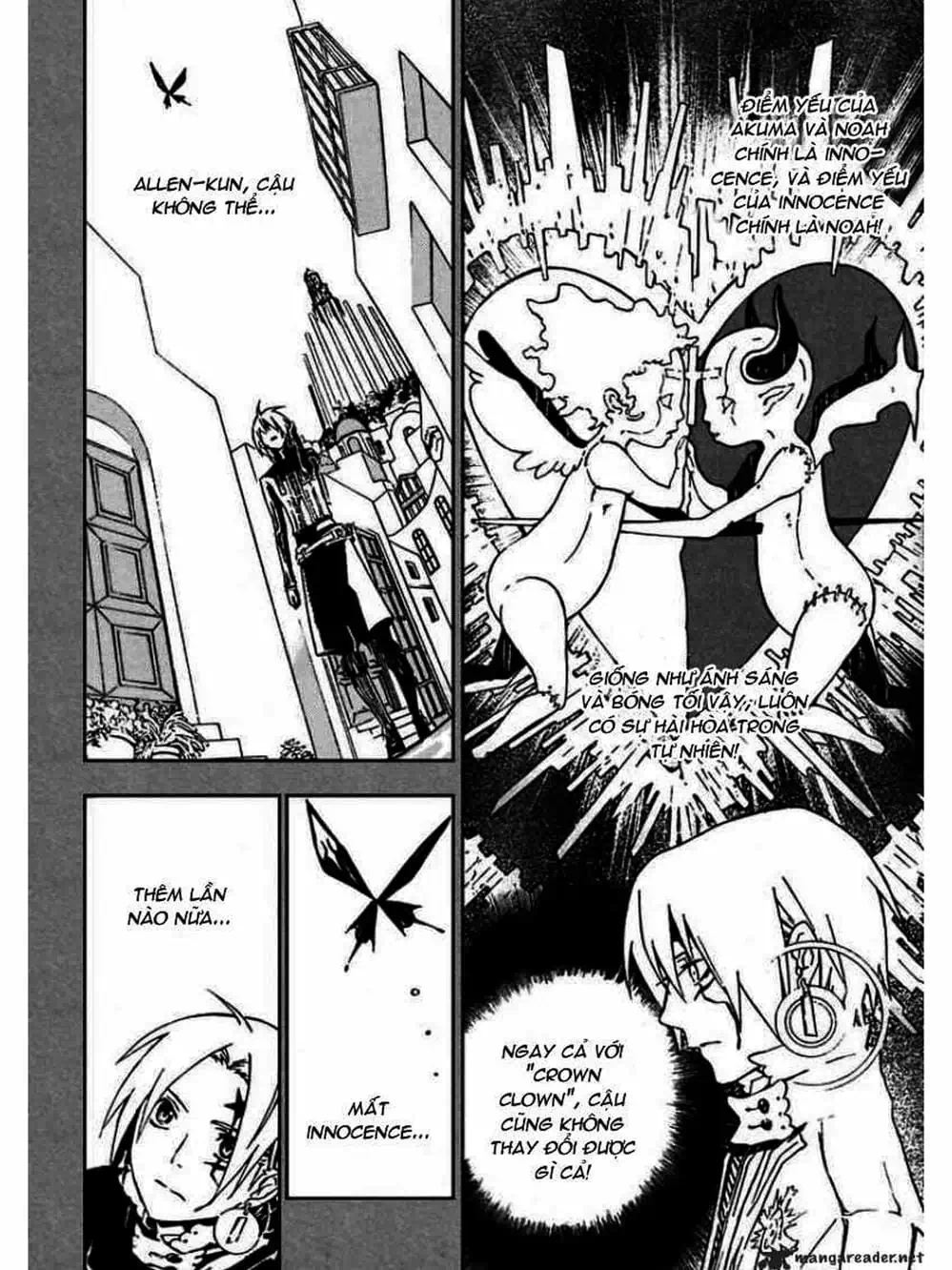 Truyện Tranh Quái Vật Sinh Ra Từ Linh Hồn Chết Chóc - D. Gray-Man trang 8