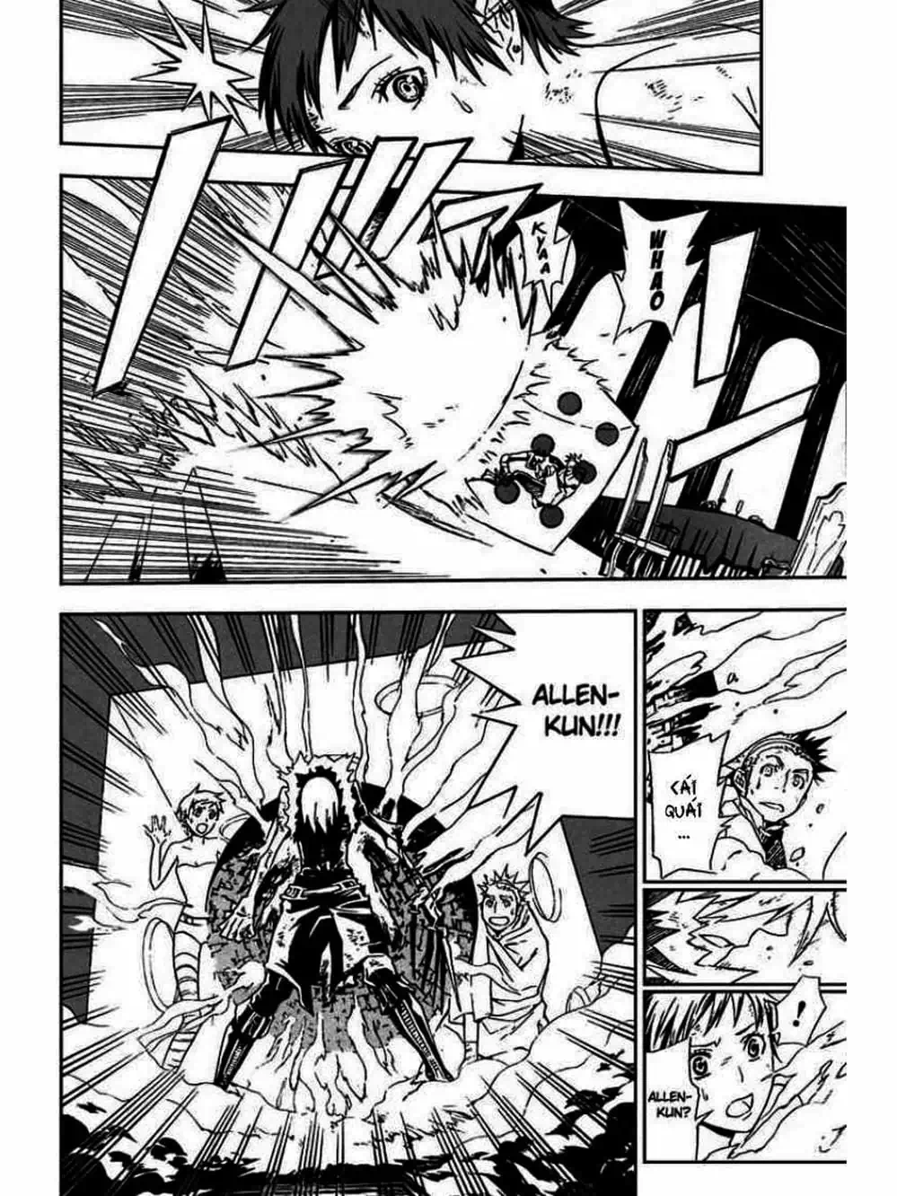 Truyện Tranh Quái Vật Sinh Ra Từ Linh Hồn Chết Chóc - D. Gray-Man trang 8